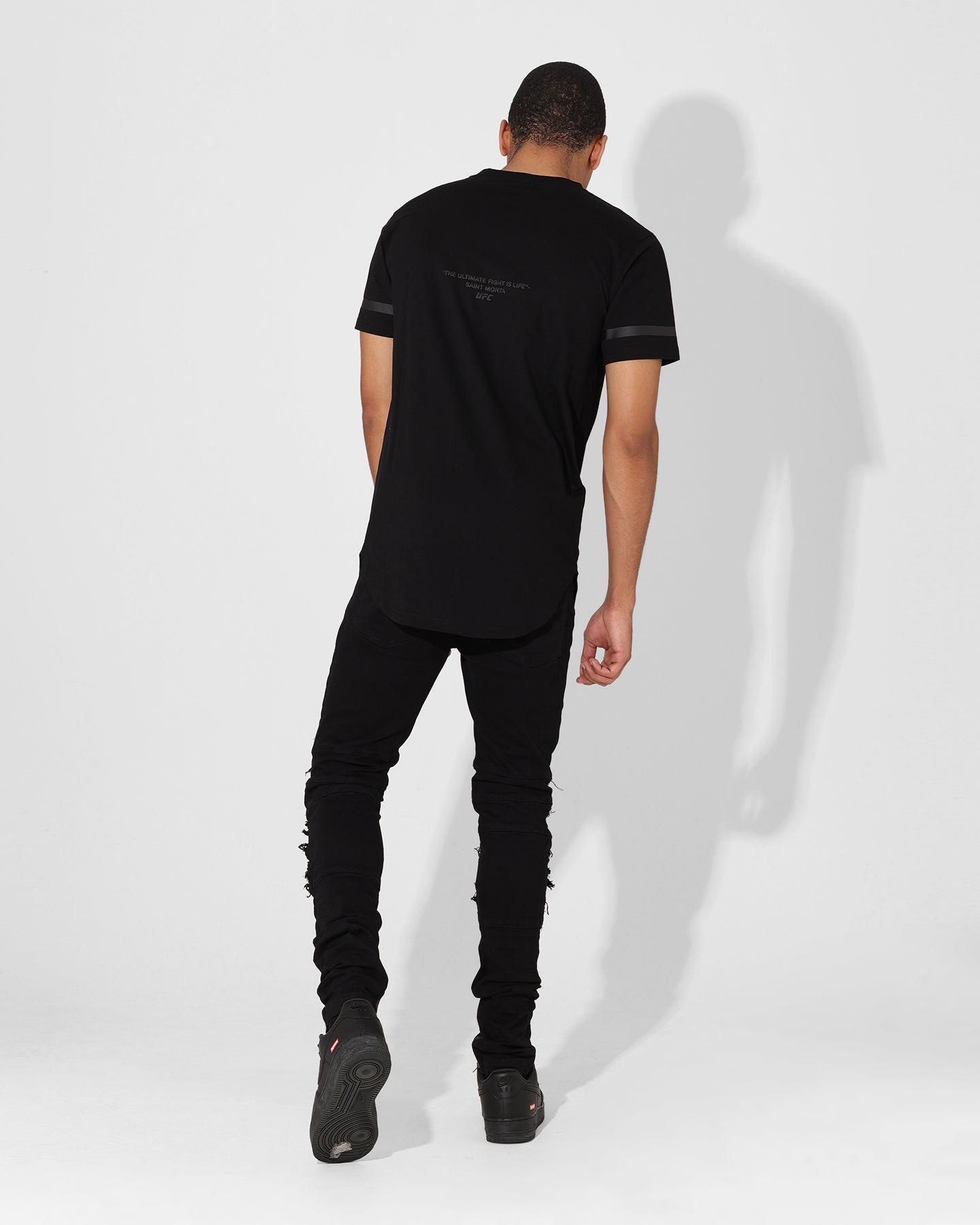 Saint Morta X UFC Championship El Duplo T-Shirt Black/Grey、mySite、zt4zffjzw