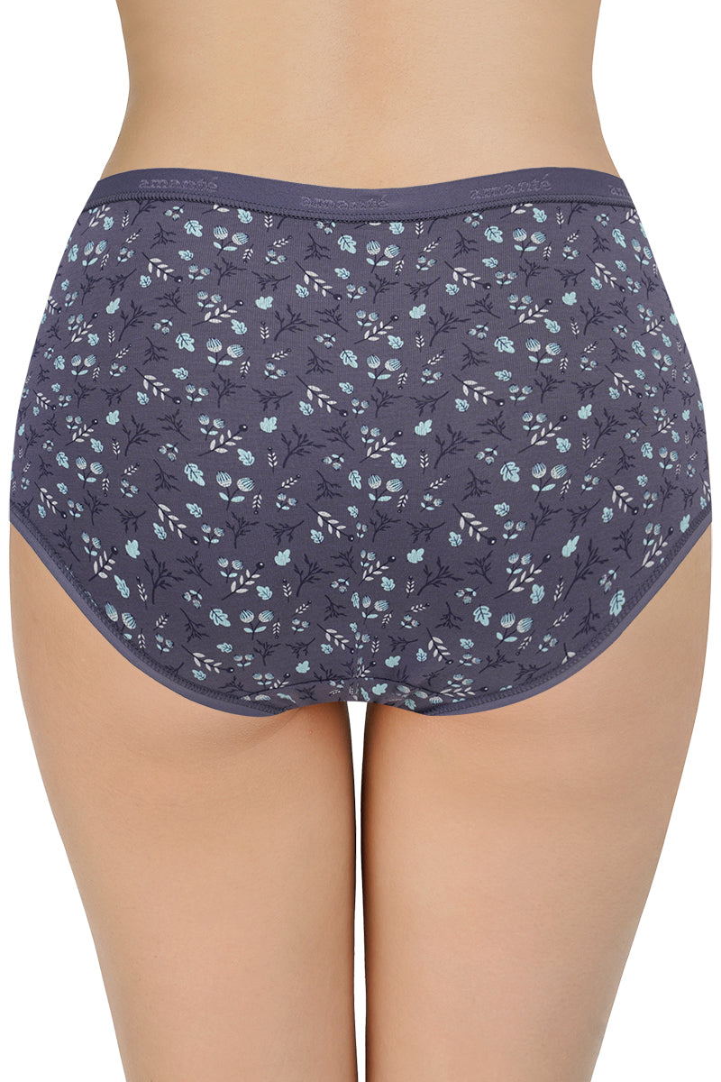  Print High Rise Full Brief Panties (Pack of 3)、mySite、justintrudeaud