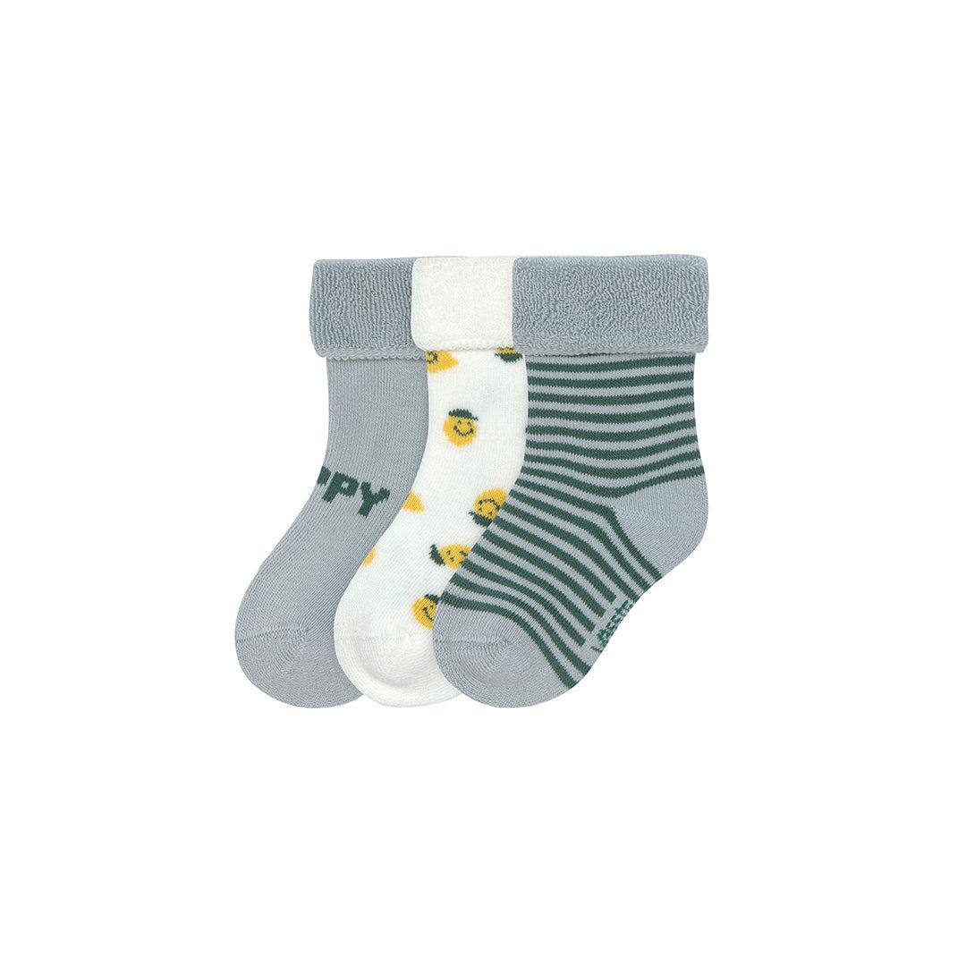  Lassig Terry Socks - 3 Pack - Light Blue - Lemon、mySite、merchandisen