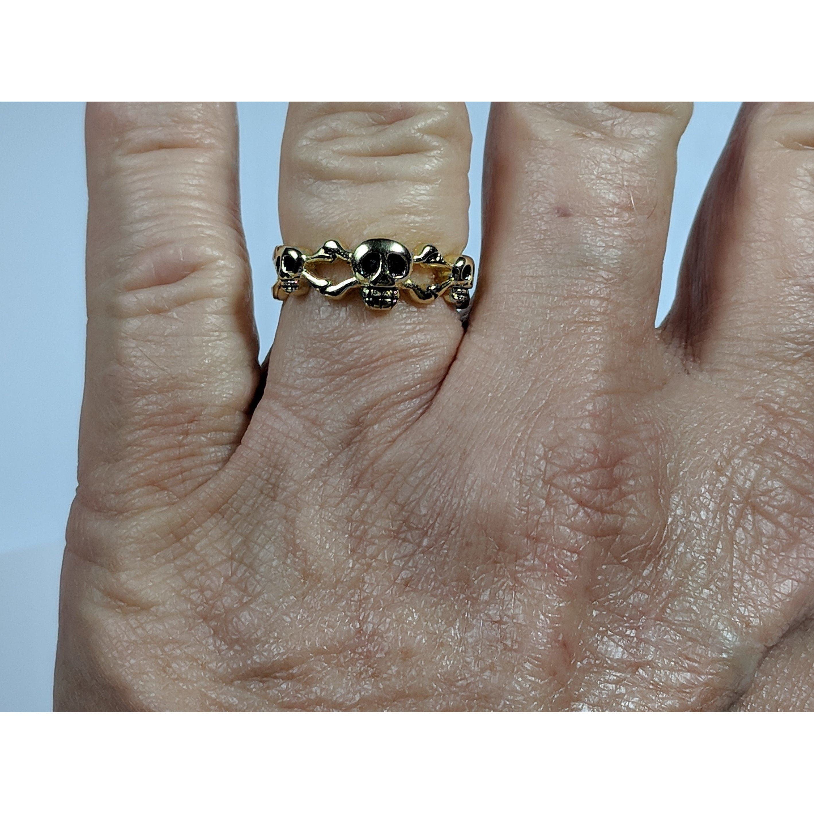 Ghosts or Skull & Crossbones Sterling Silver Rings, so cute!、mySite、g9winljtr