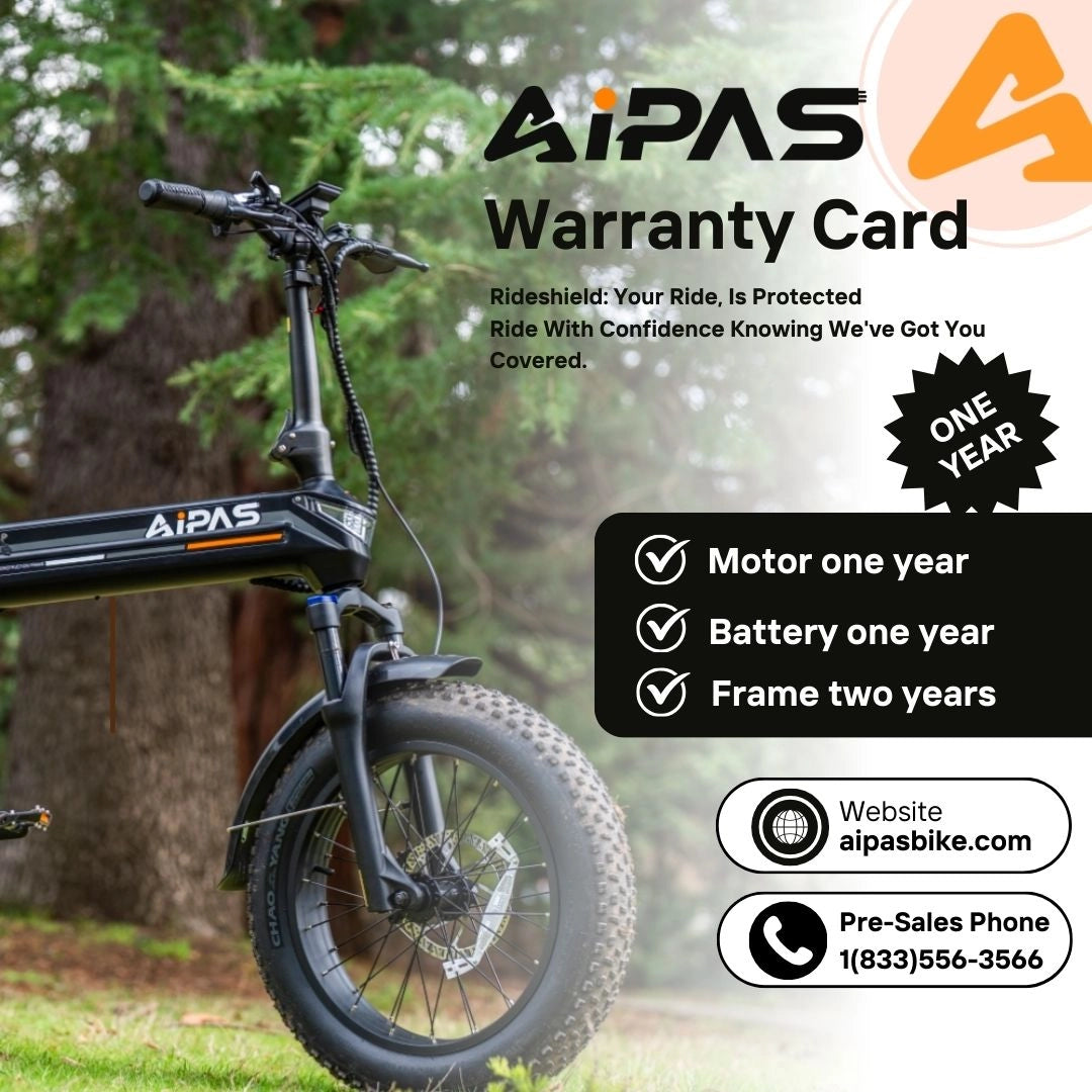 Aipas® 1 Year Ebike Extend Warranty、mySite、gigharbornorthrealestate