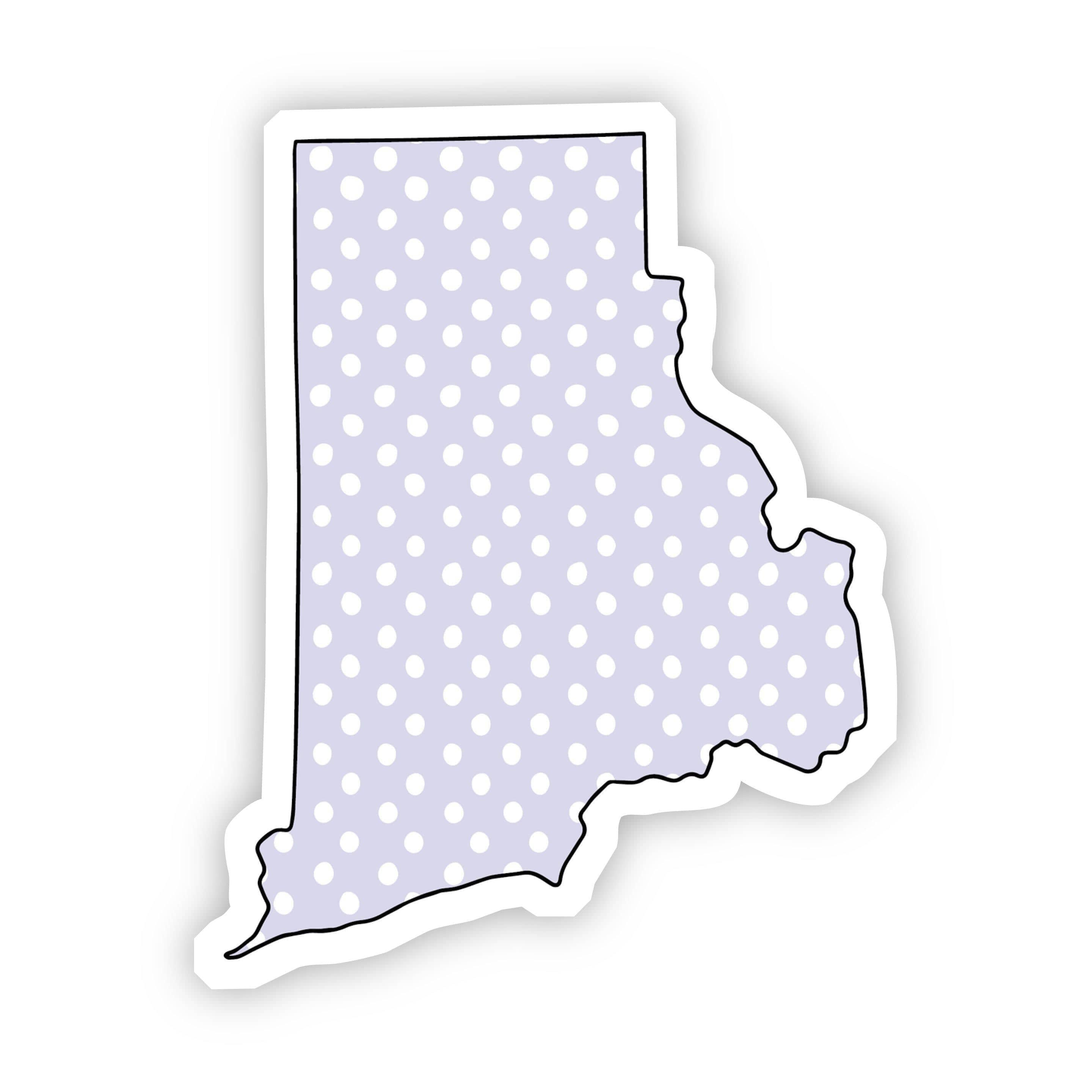  Rhode Island Polka Dot Sticker、mySite、elrpsem3k