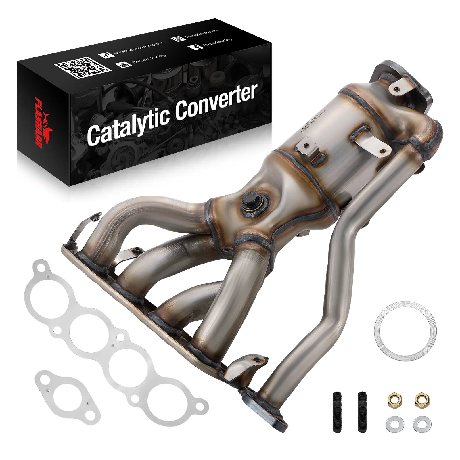 Front Exhaust Manifold Catalytic Converter Kit For 2018 - 2021 Toyota RAV4/Camry/Venza L4 2.5L、mySite、nflplayoffbracketp