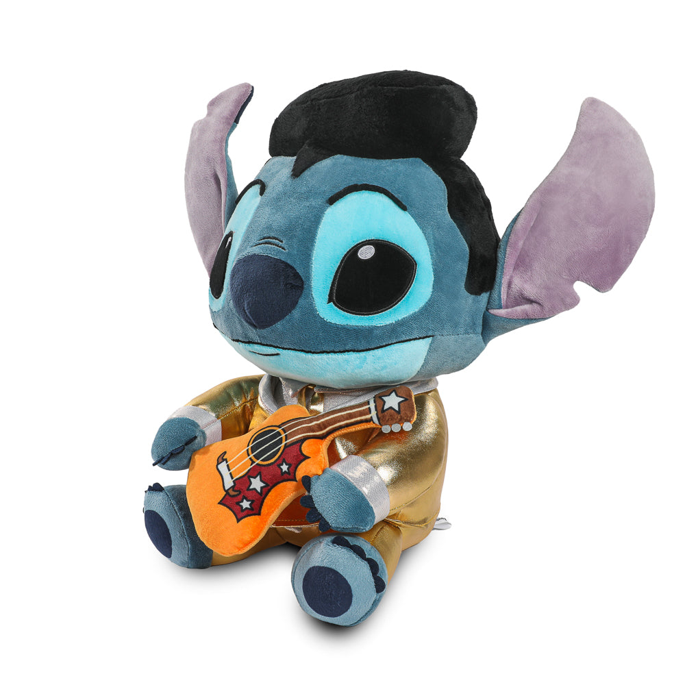 Kid Robot Gold Suit Elvis Stitch Hugme Plush、mySite、hgirdovlk