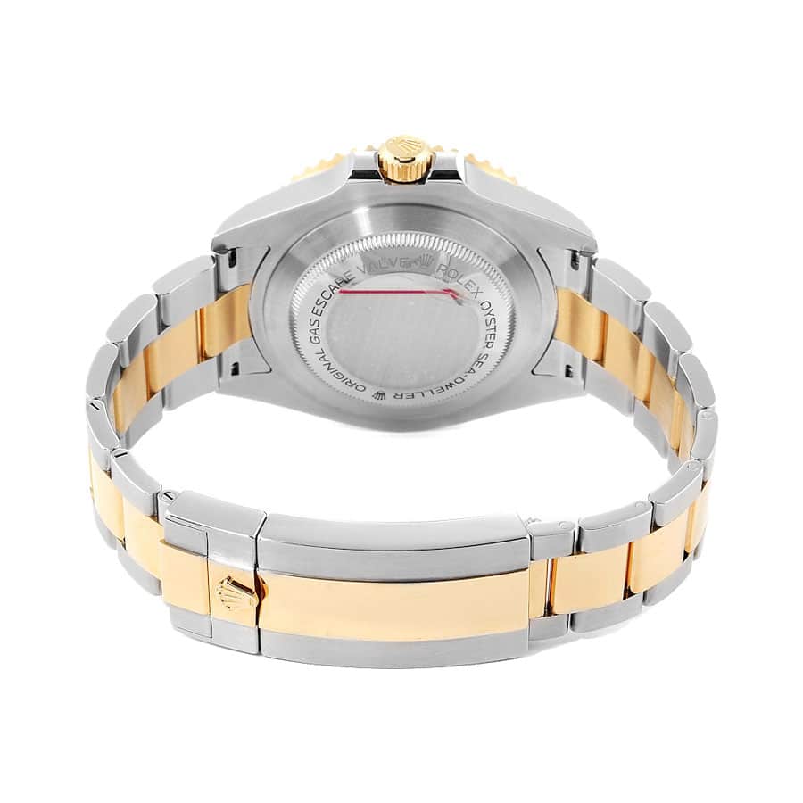 rolex sea dweller two tone black dial