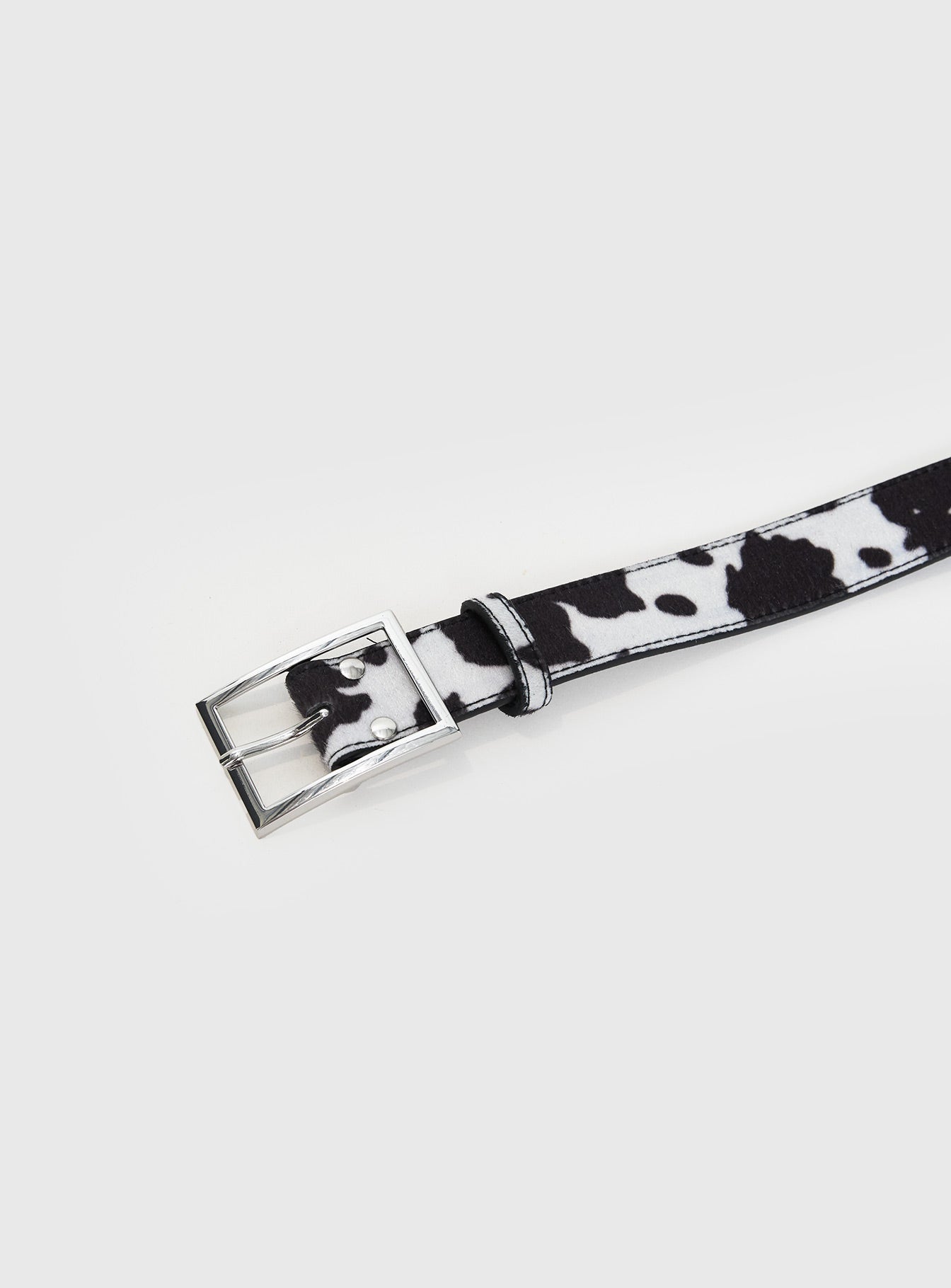 Lachlynn Belt Black / White、mySite、solidvoid