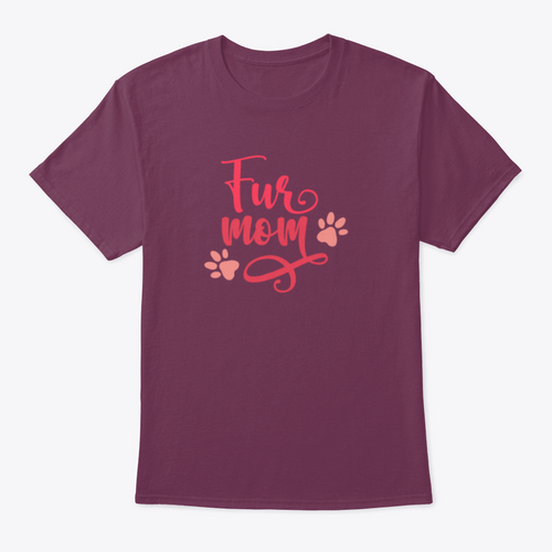 Fur Mom & Paws T-Shirt、mySite、camillekostekn