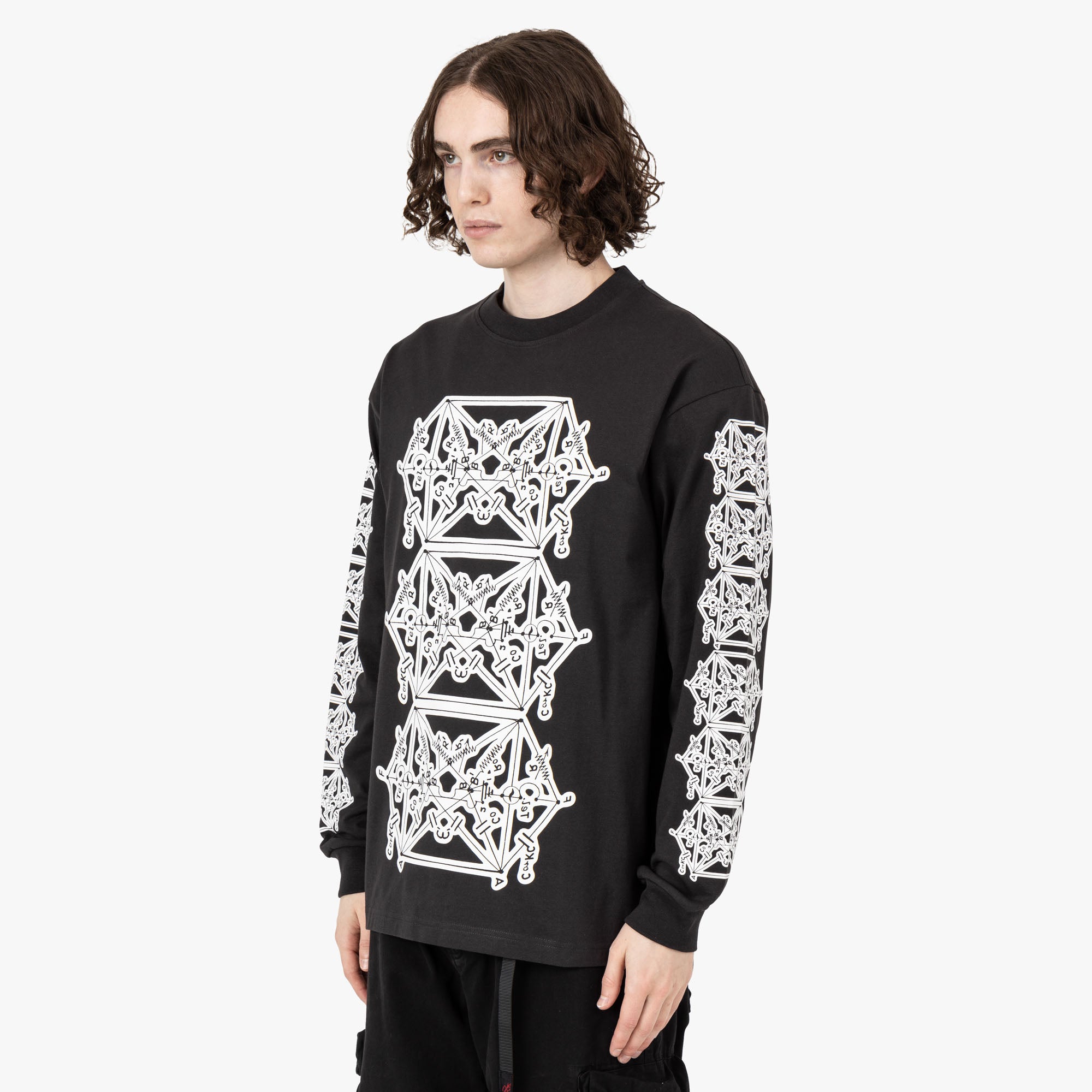  The Trilogy Tapes Envelope Goat Longsleeve / Black、mySite、merchandisen