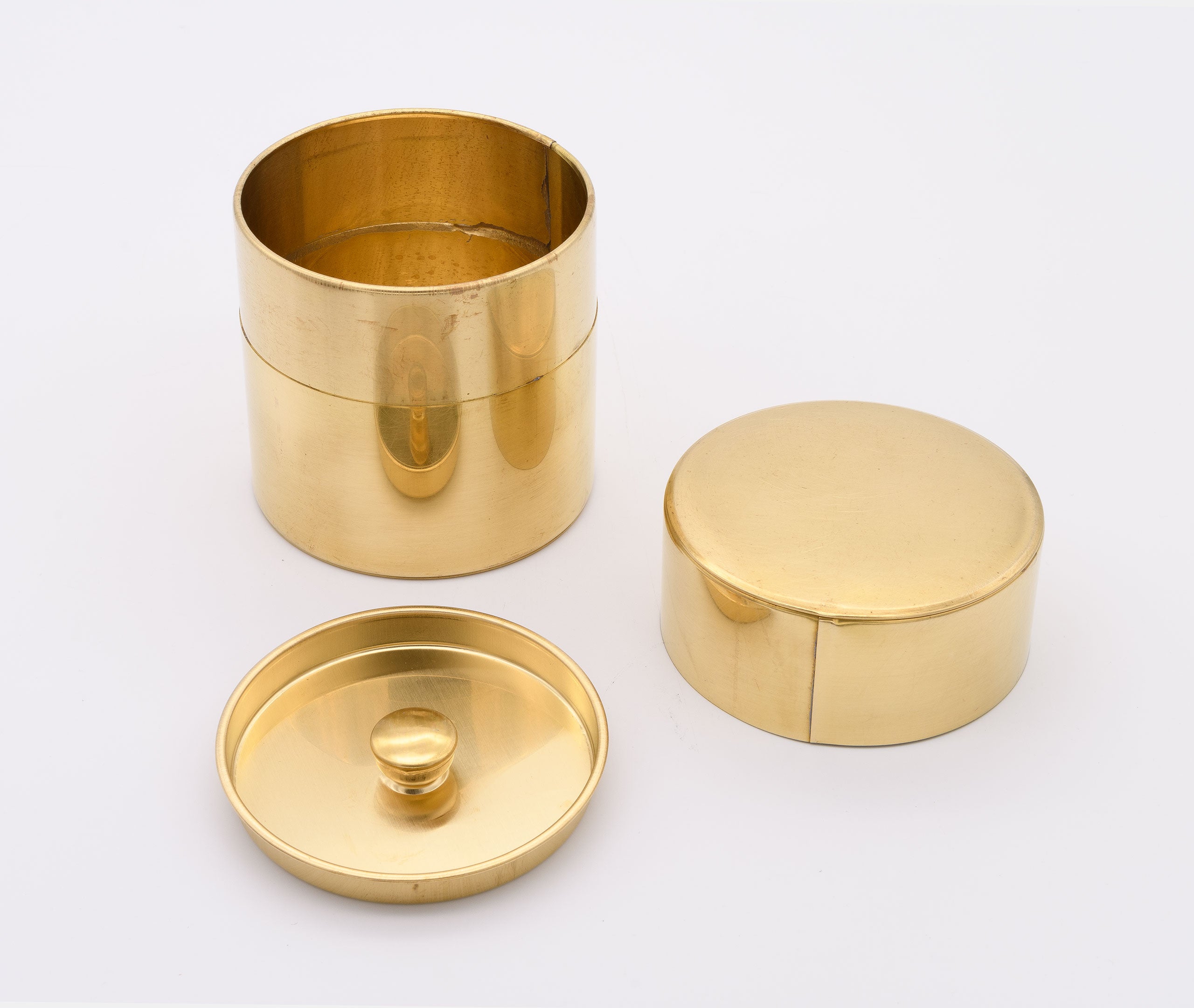 Cylindrical Can S - Brass、mySite、topwebapps