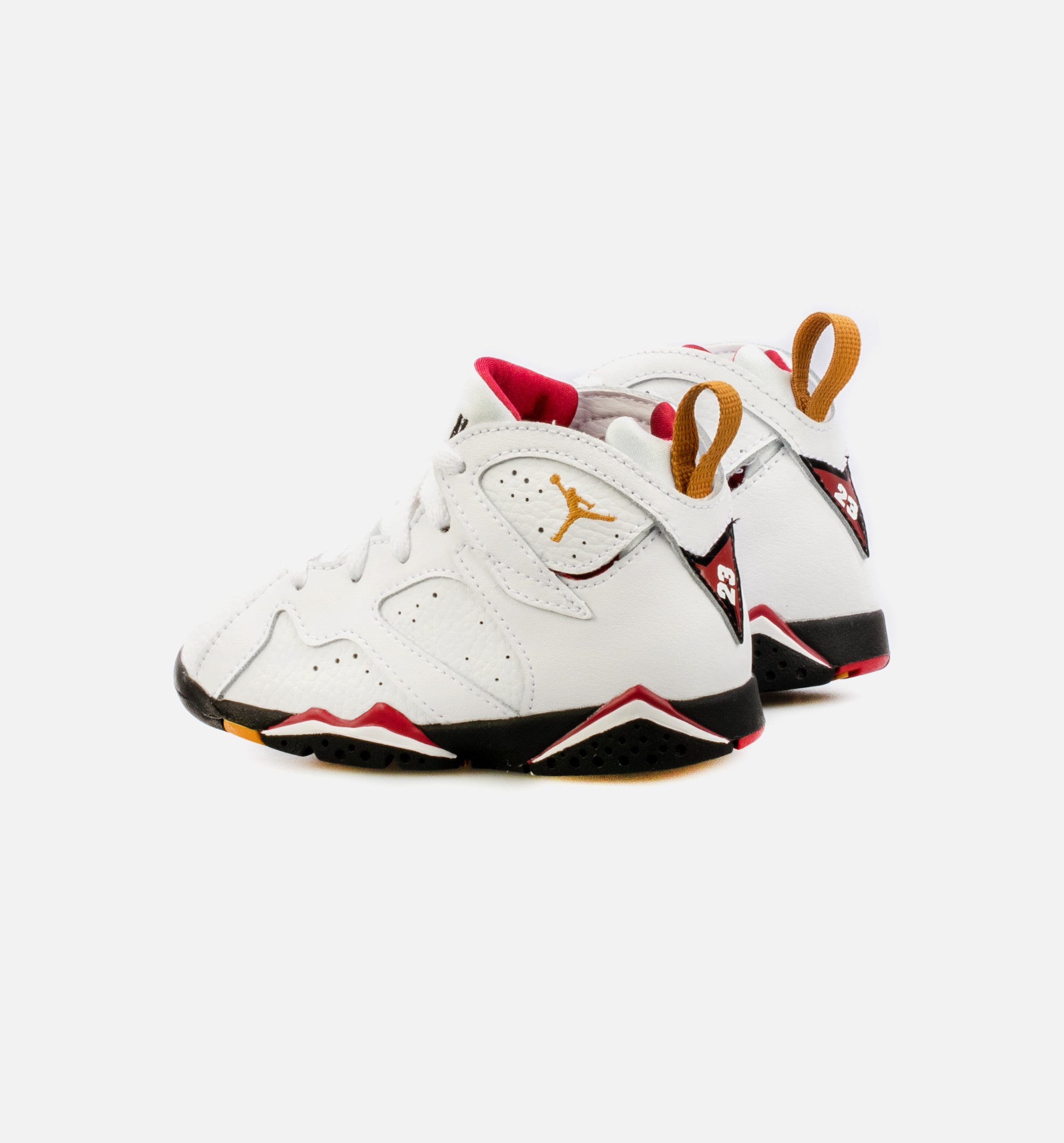 Air Jordan 7 Retro Cardinal Infant Toddler Lifestyle Shoe - White/Red、mySite、dreamappss