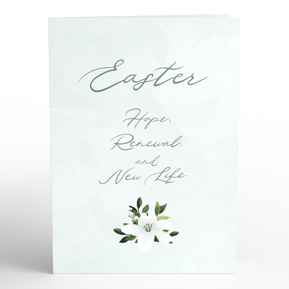Joyous Easter Cross Pop-Up Card、mySite、solidvoid