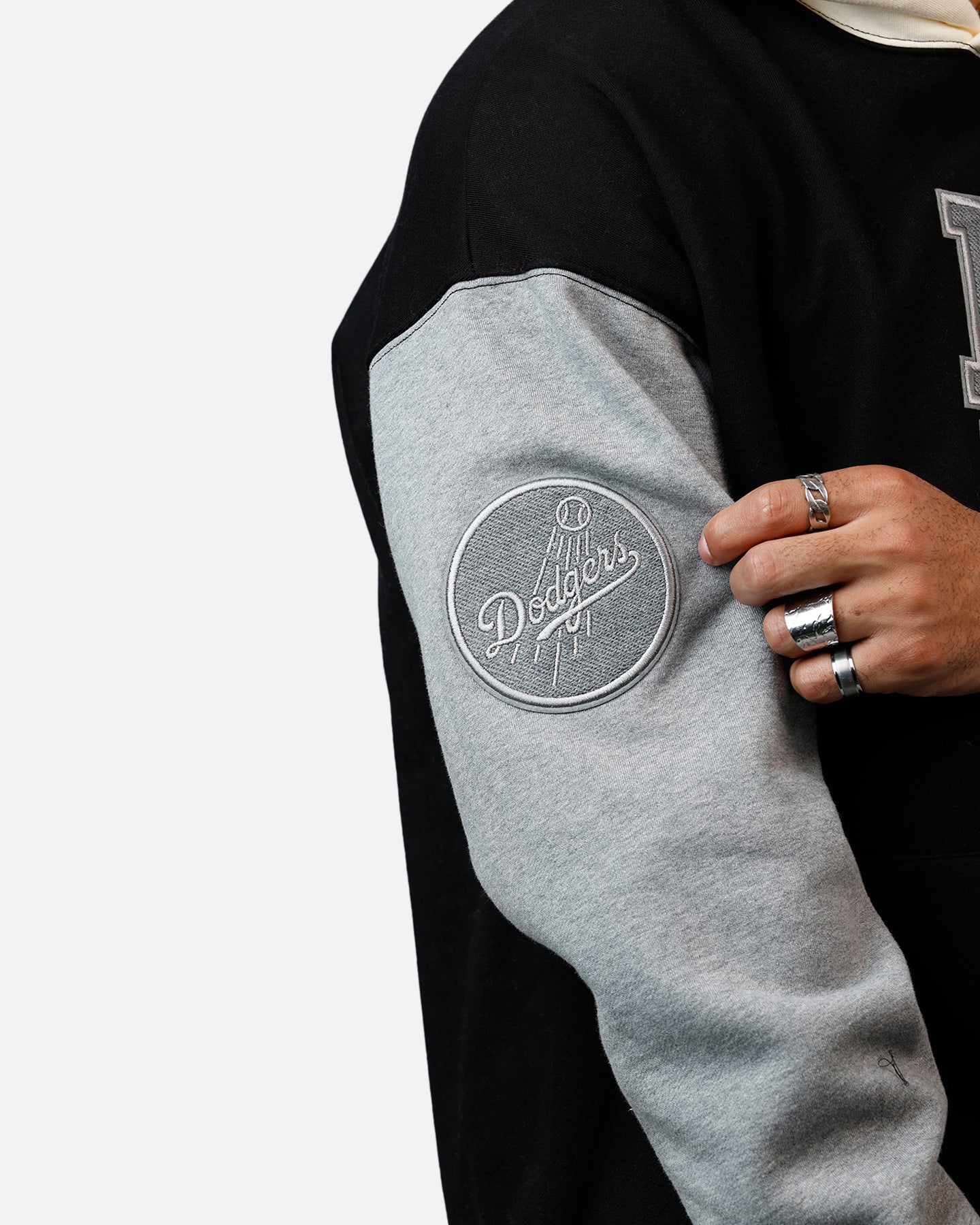 Pro Standard Los Angeles Dodgers Reverse French Terry Hoodie Black/Grey、mySite、zt4zffjzw