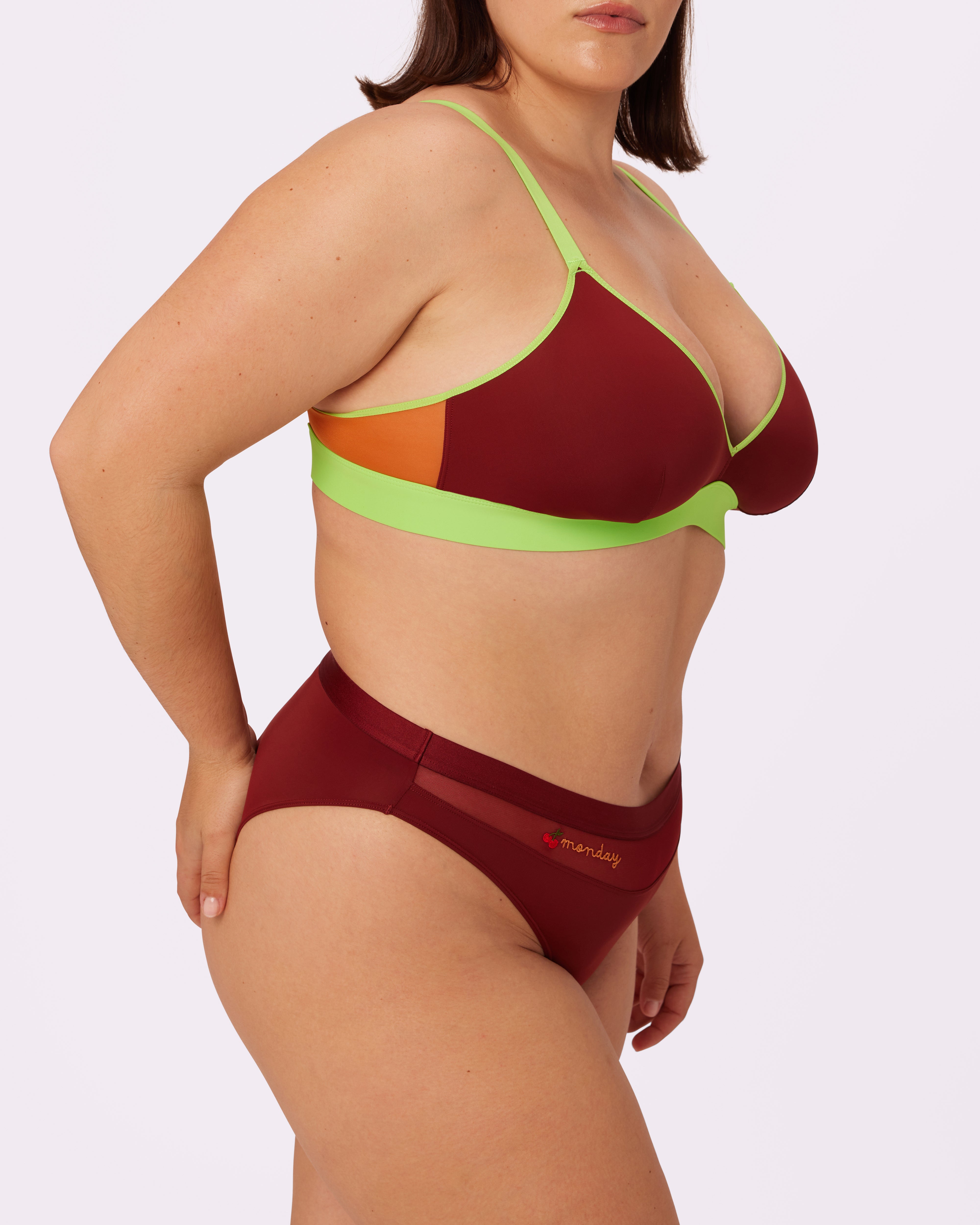 Re:Play Triangle Bralette | Ultra-Soft Re:Play | Archive (Mint Choco Chip)、mySite、bengalsvssteelers