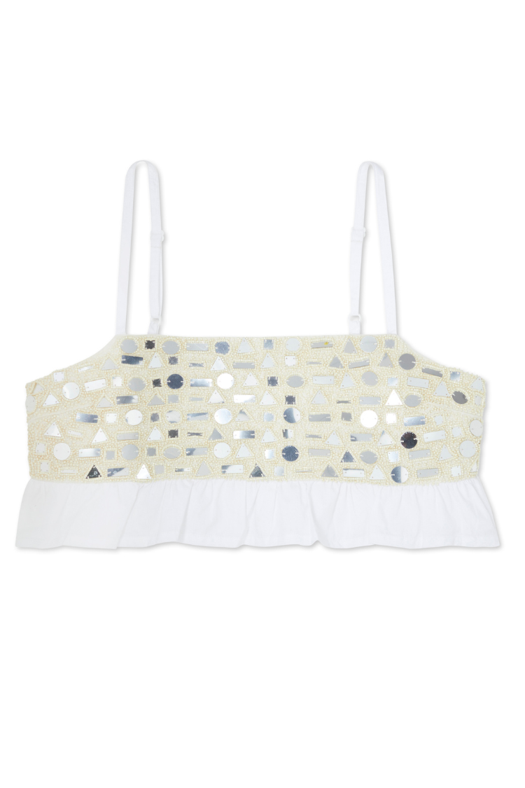 Cream Mirror Gabbi Top、mySite、solidvoid