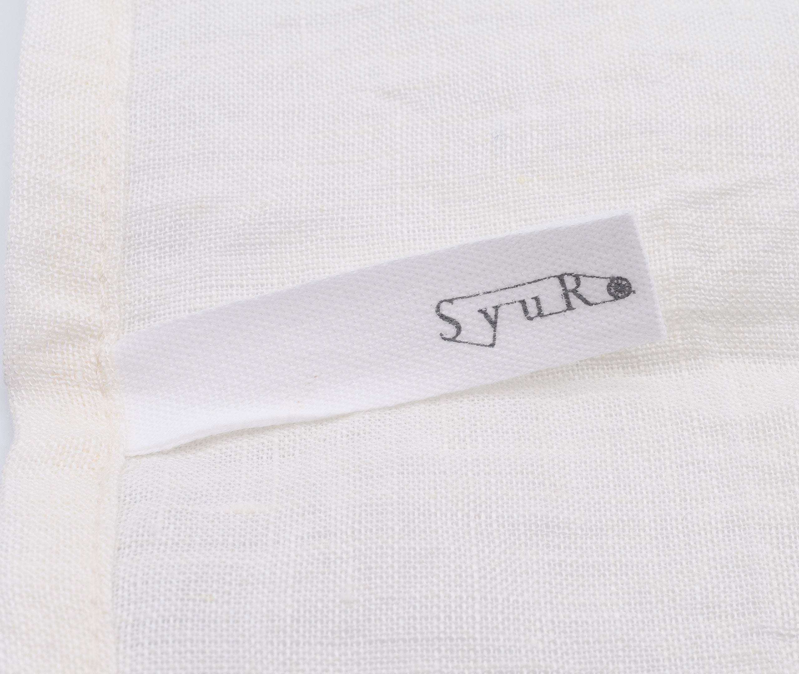 Linen Tea Towel - White、mySite、topwebapps