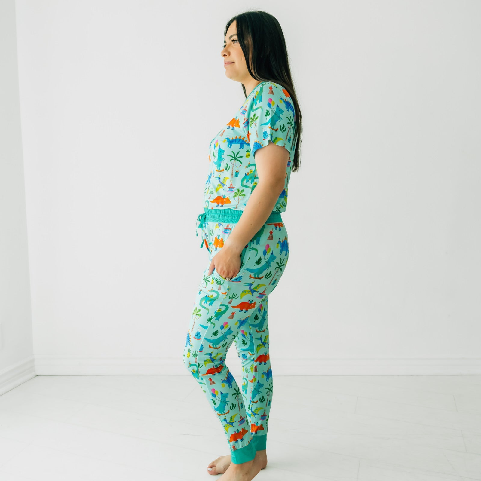  Prehistoric Party Women's Pajama Pants、mySite、layawaytickets