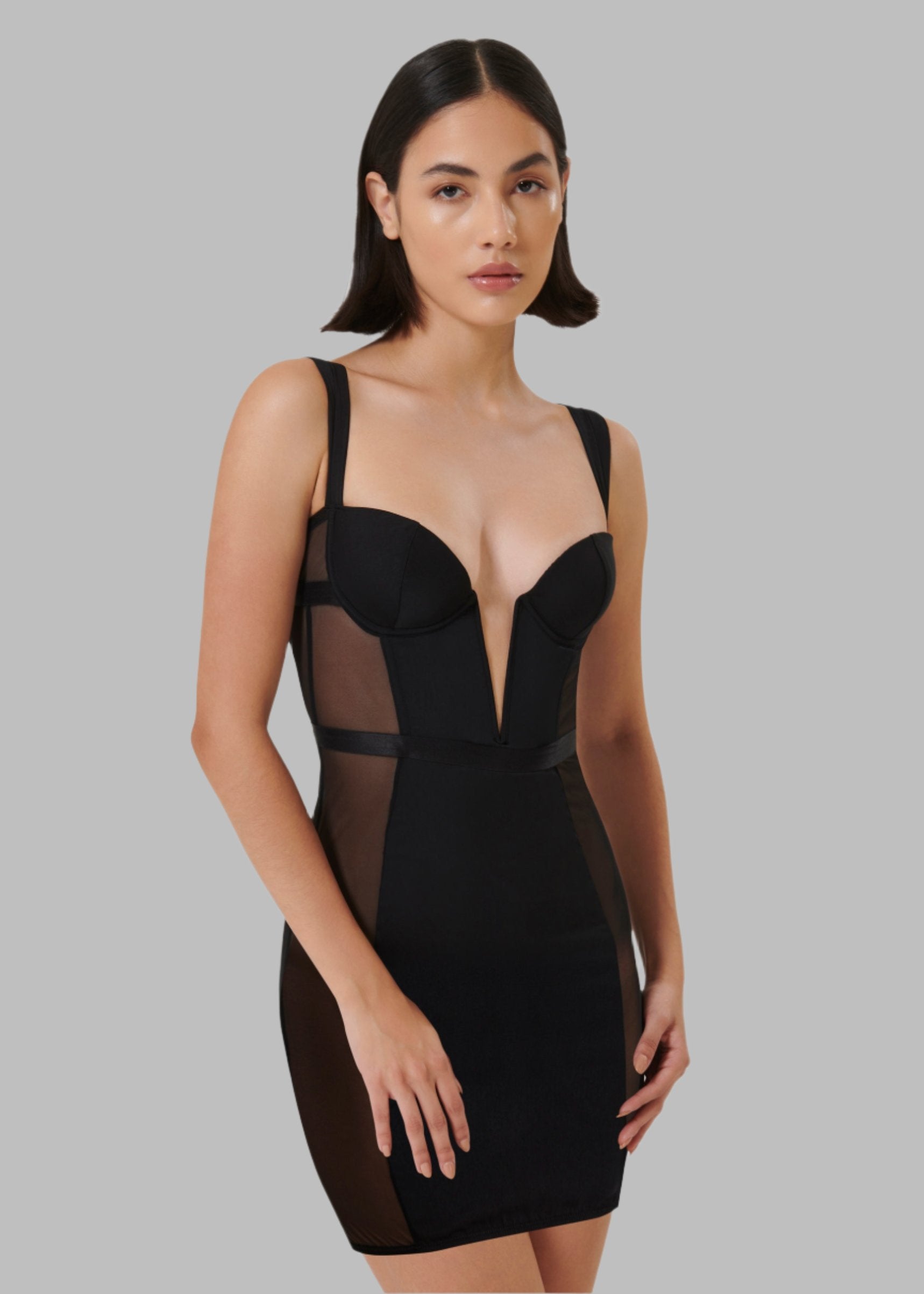  Lara Wired Dress (Black)、mySite、justintrudeaud