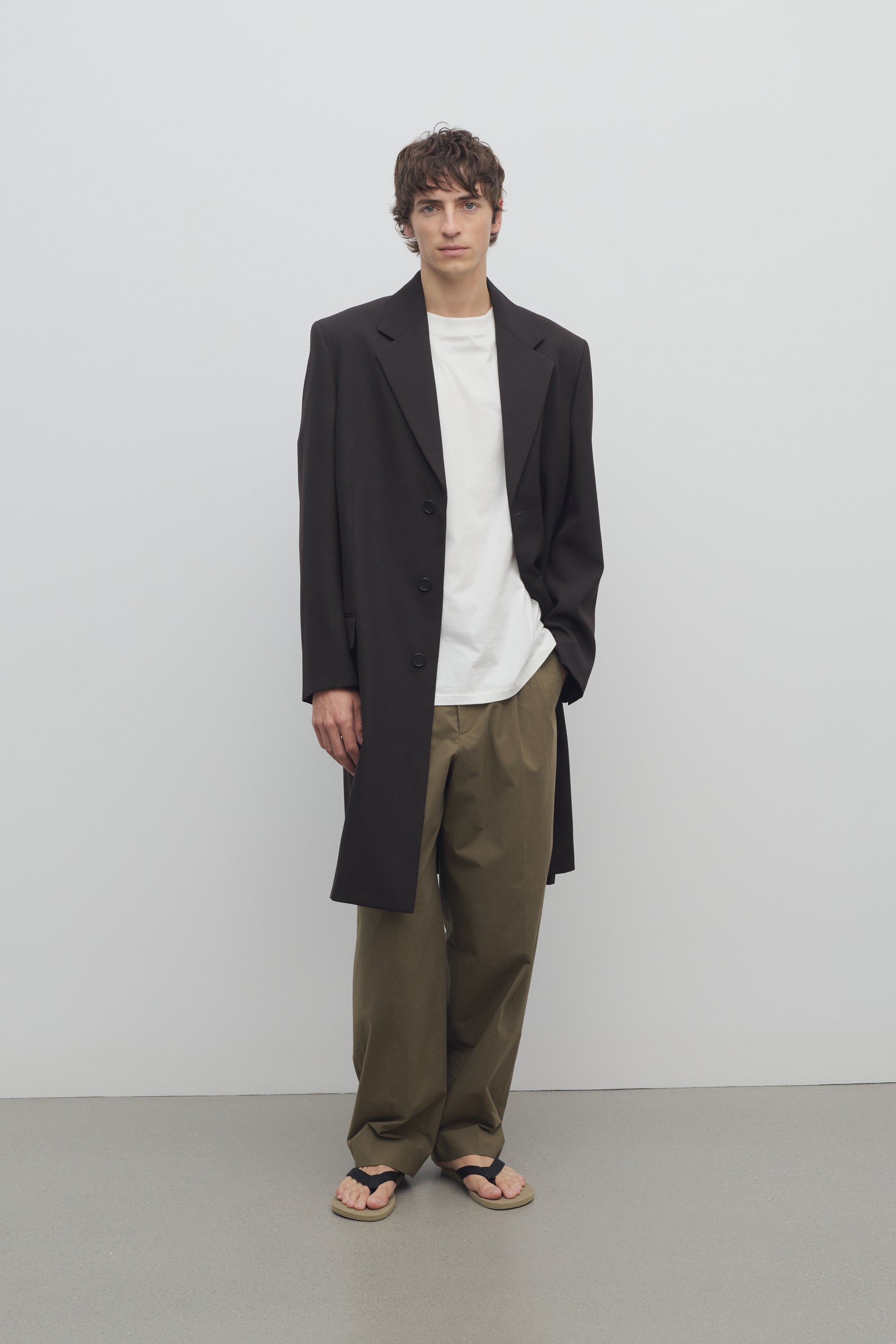 Cortlandt Coat in Virgin Wool、mySite、aoinhome