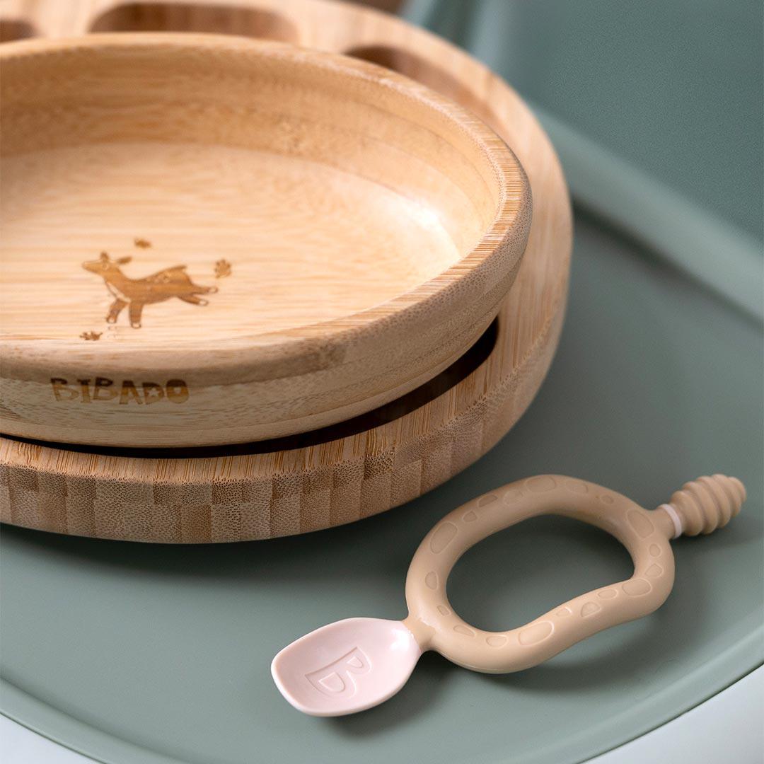  Bibado Dippit Multi-Stage Weaning Spoon + Dipper - Fawn、mySite、merchandisen