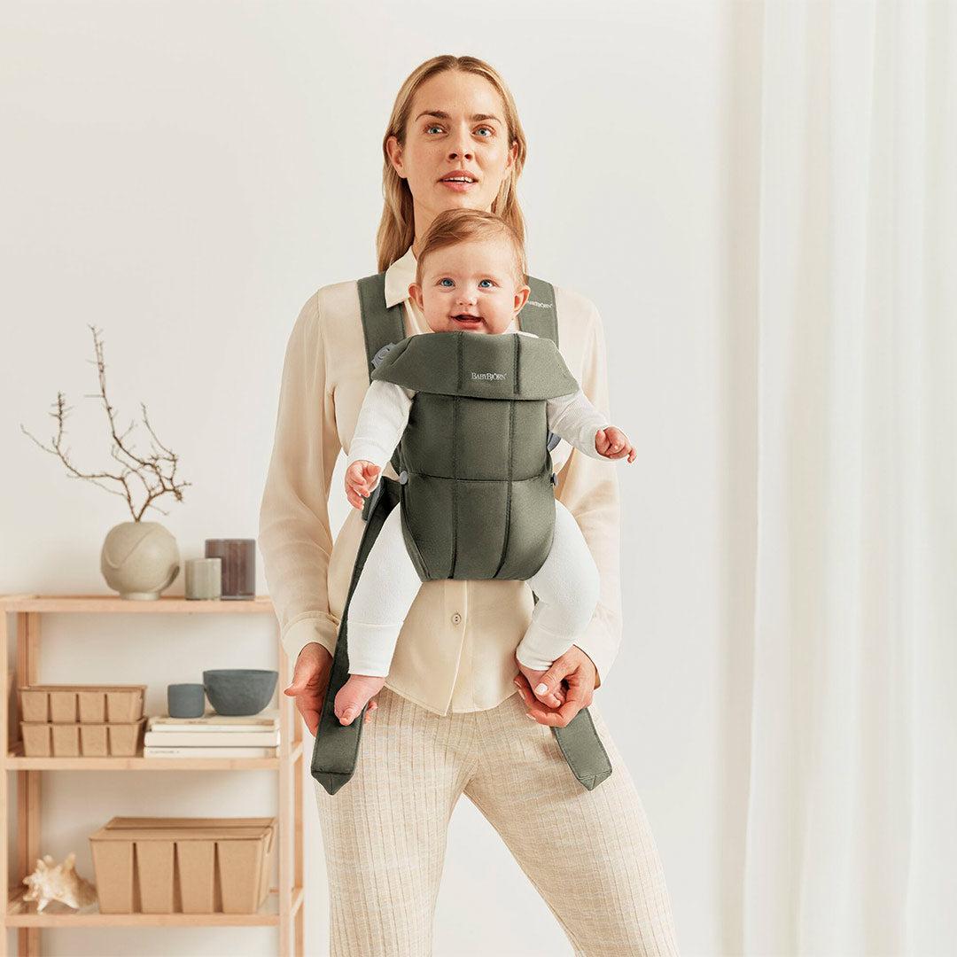  BabyBjorn Mini Woven Baby Carrier - Dark Green、mySite、merchandisen