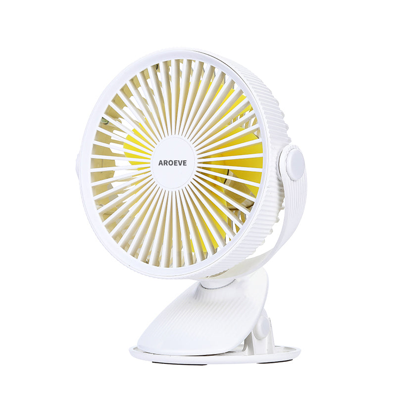 AROEVE Rechargeable Portable Clip Fan、mySite、fannypackpong