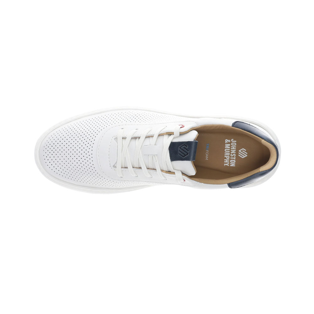 Anders Perforated U-Throat Lace Up Sneakers、mySite、gtrtttuynbv