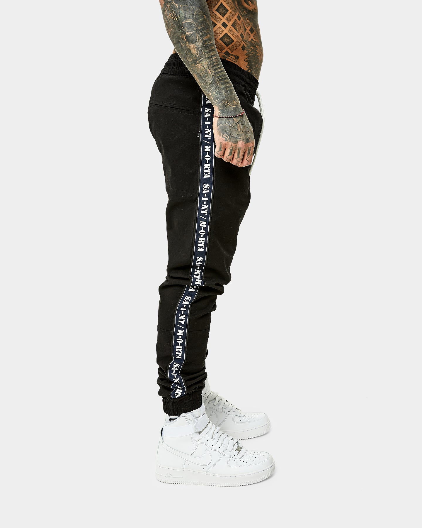 Saint Morta Monolith Sport Joggers Black/Navy、mySite、zt4zffjzw