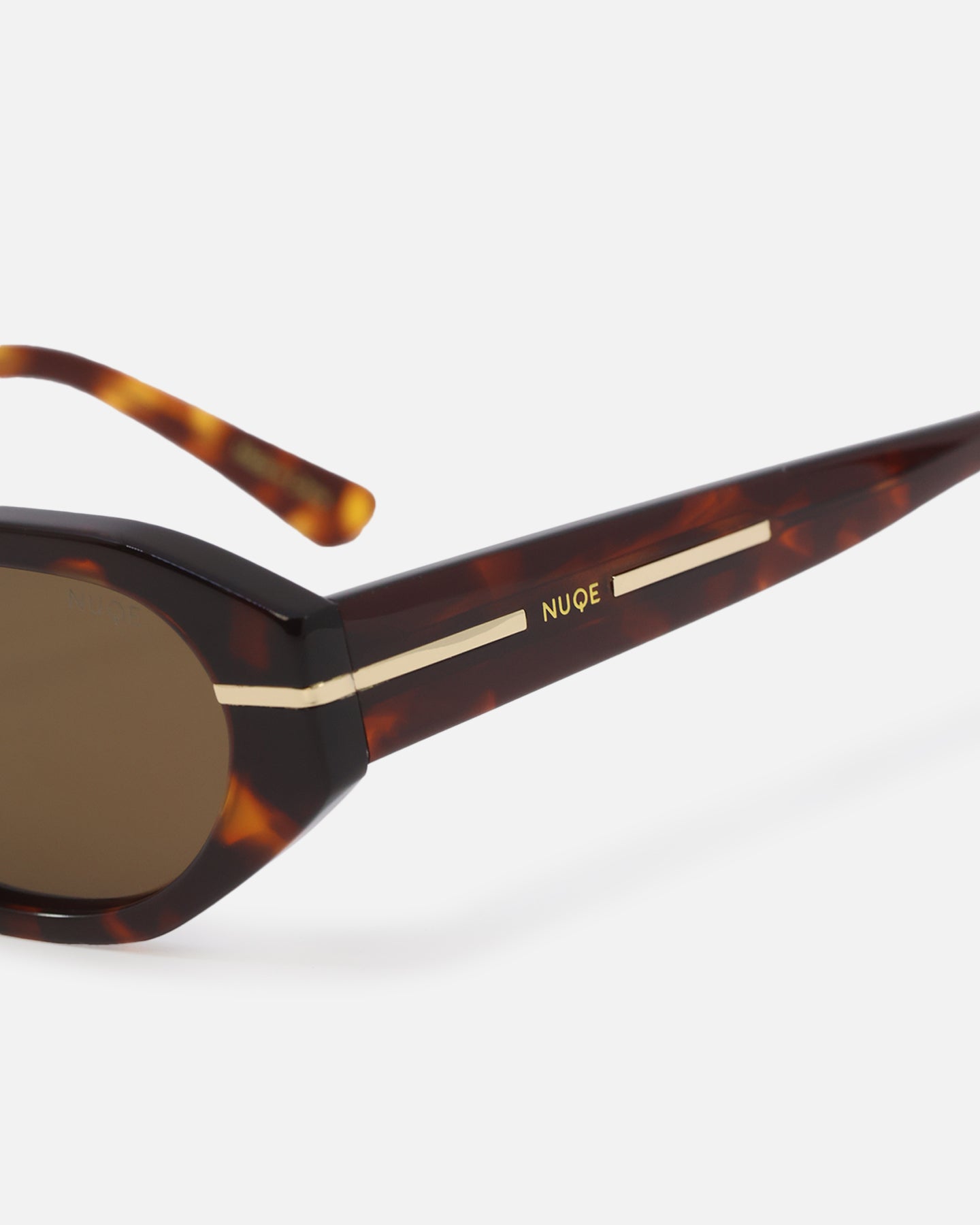 Nuqe Zarah Sunglasses Clear Tort/Brown、mySite、zt4zffjzw