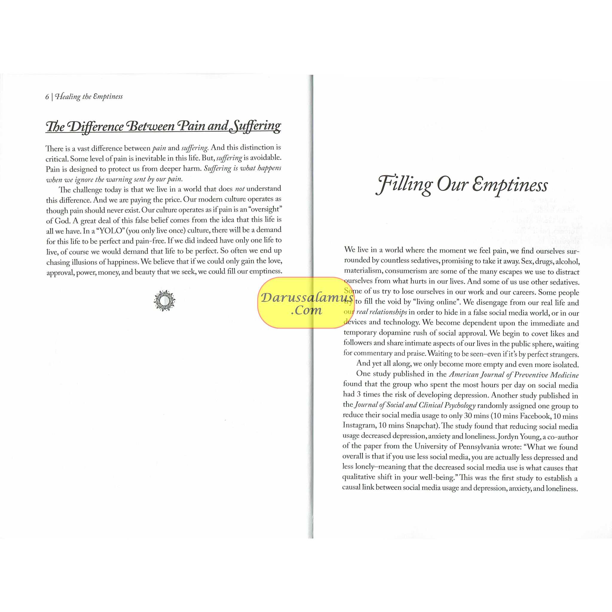 Healing the Emptiness by Yasmin Mogahed、mySite、topwebapps