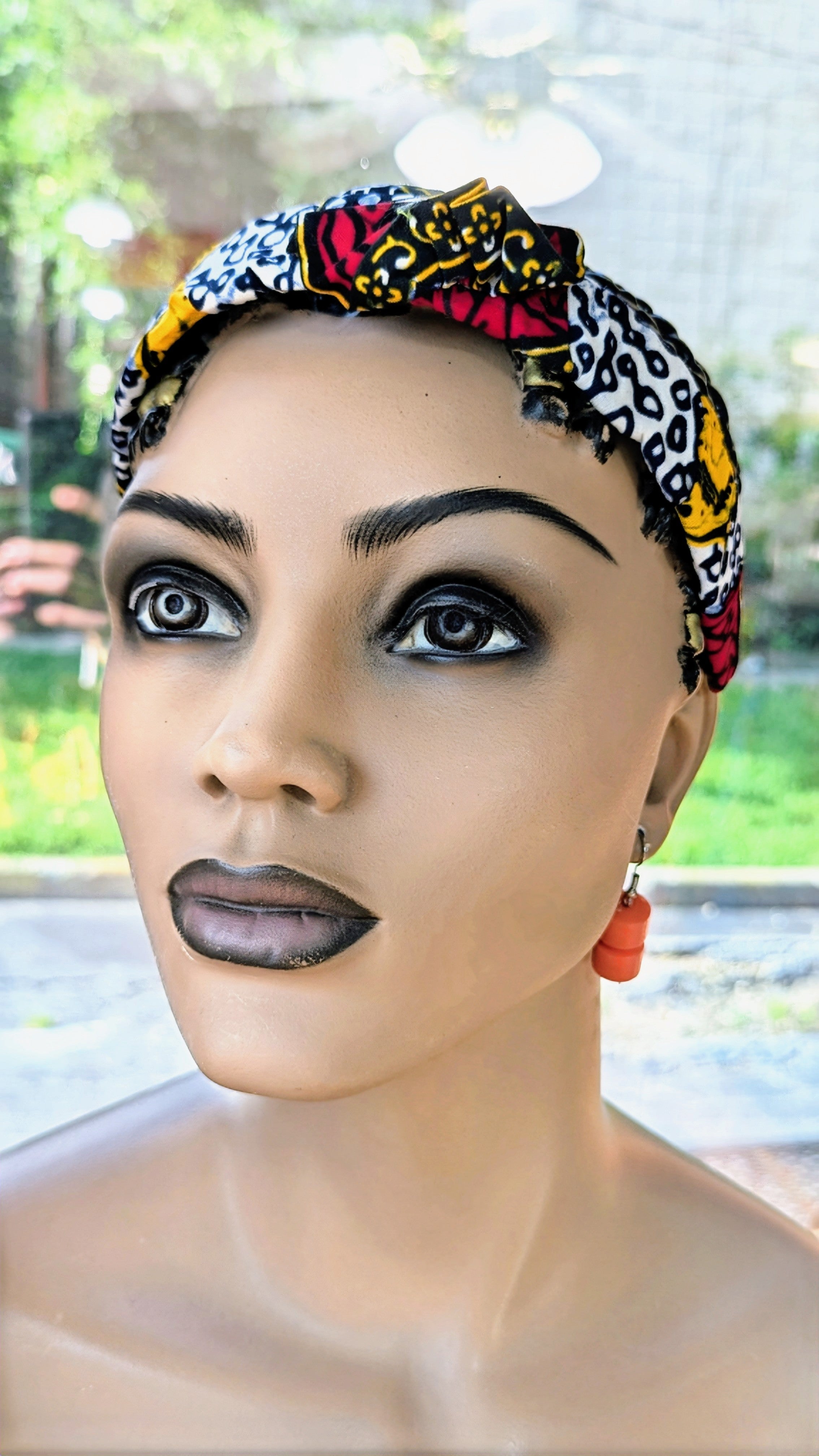 Dupsie's Nida Elegance African print Ankara Alice Band DPAPABGH、mySite、solidvoid