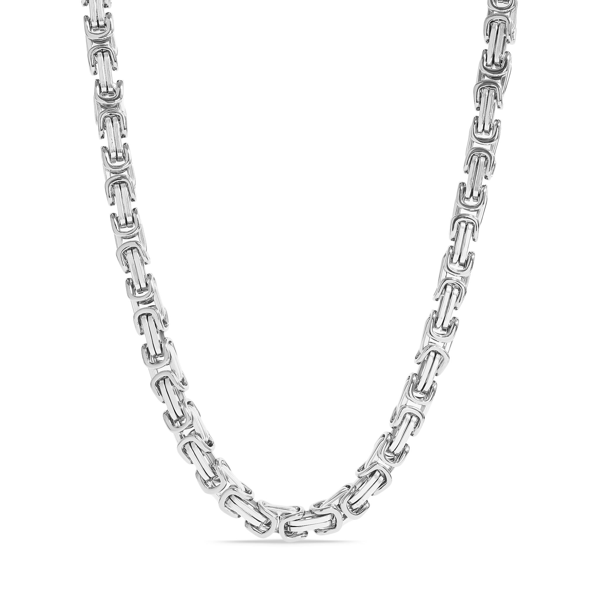 Stainless Steel Byzantine Chain Necklace / CHN8500、mySite、dreamappss