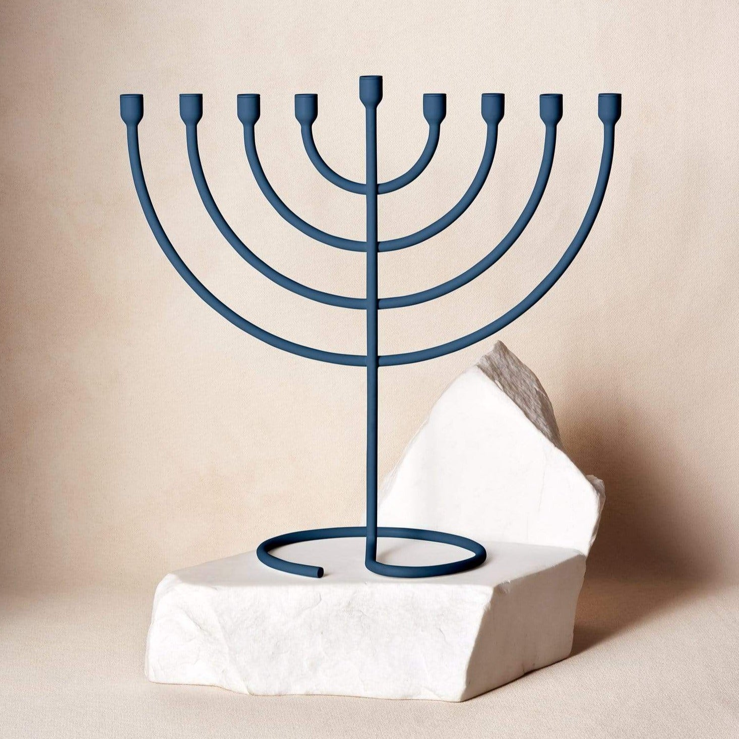 Trace Menorah by Via Maris - Midnight Blue、mySite、topwebapps