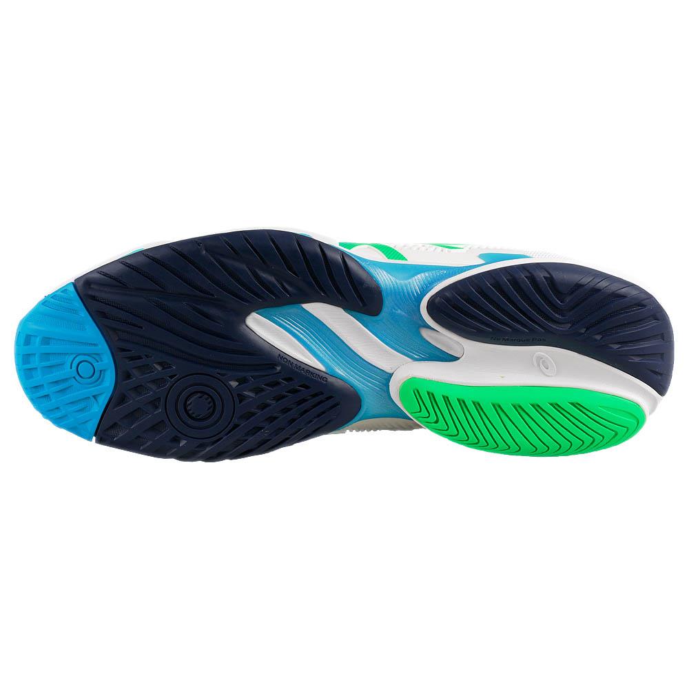 Asics Men's Court FF 3 - White/New Leaf、mySite、neckold