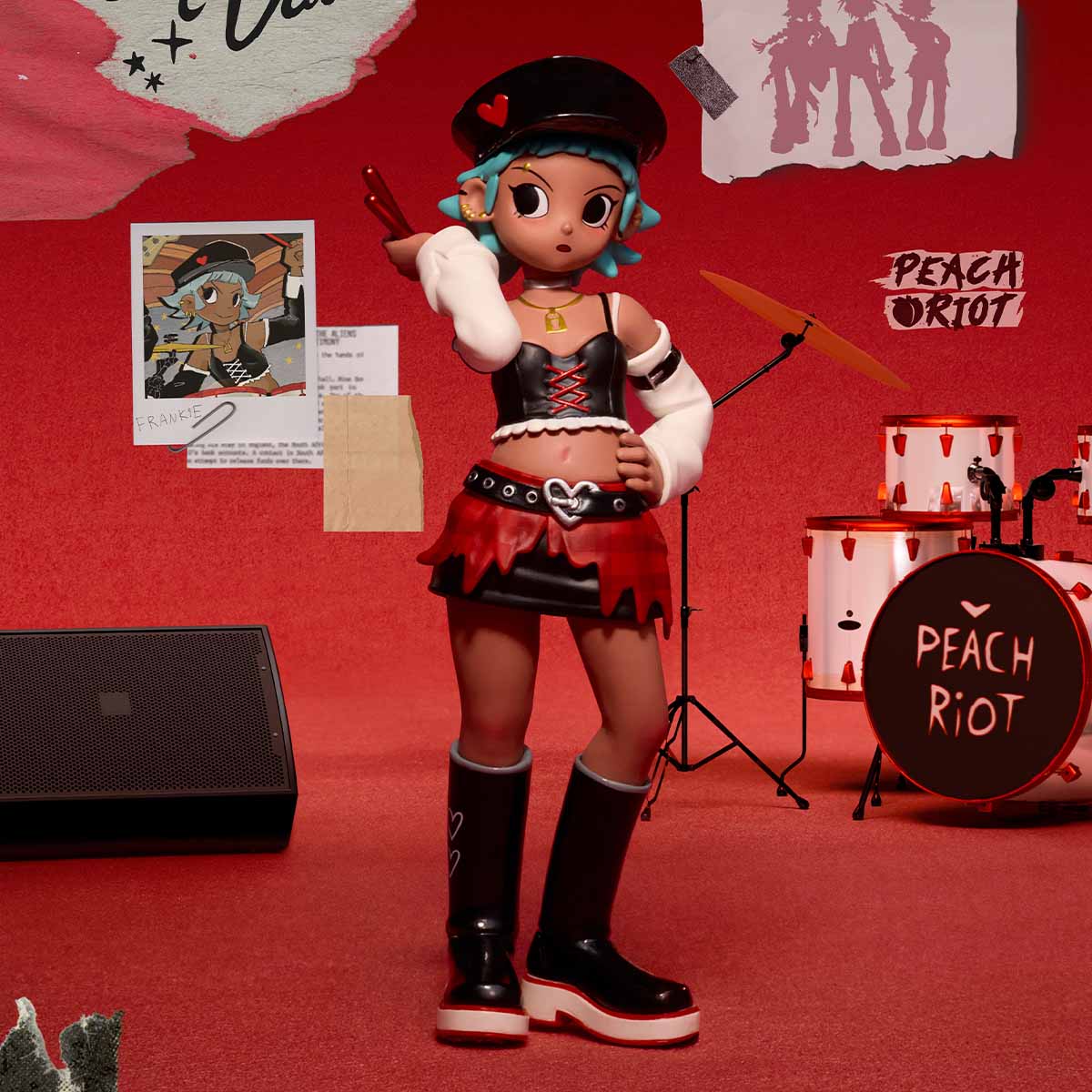  Pop Mart Peach Riot Bloody Valentine Figures、mySite、greenlandpopulation