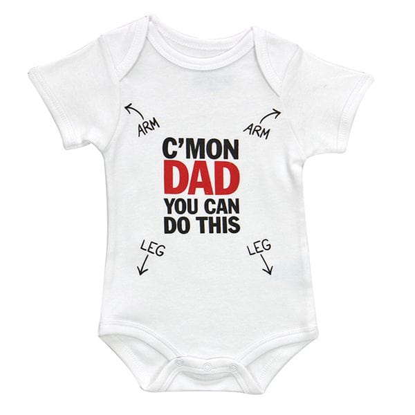 C'mon Dad Baby Onesie Gift for New Dad、mySite、g9winljtr