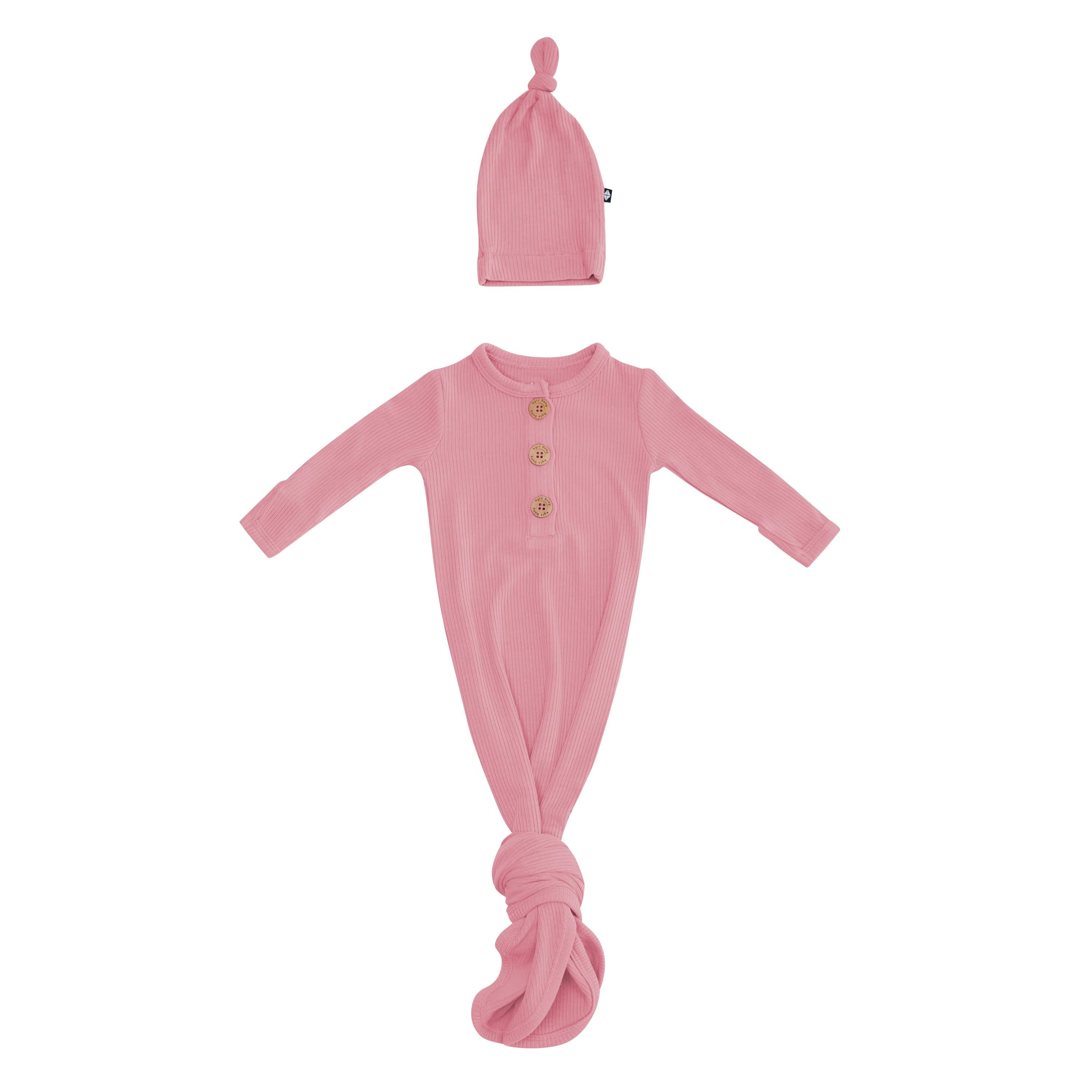  Ribbed Knotted Gown with Hat Set in Apple Blossom、mySite、layawaytickets