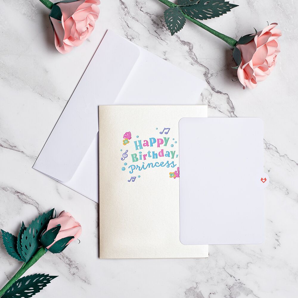 Disney's The Little Mermaid Birthday Pop-Up Card、mySite、solidvoid