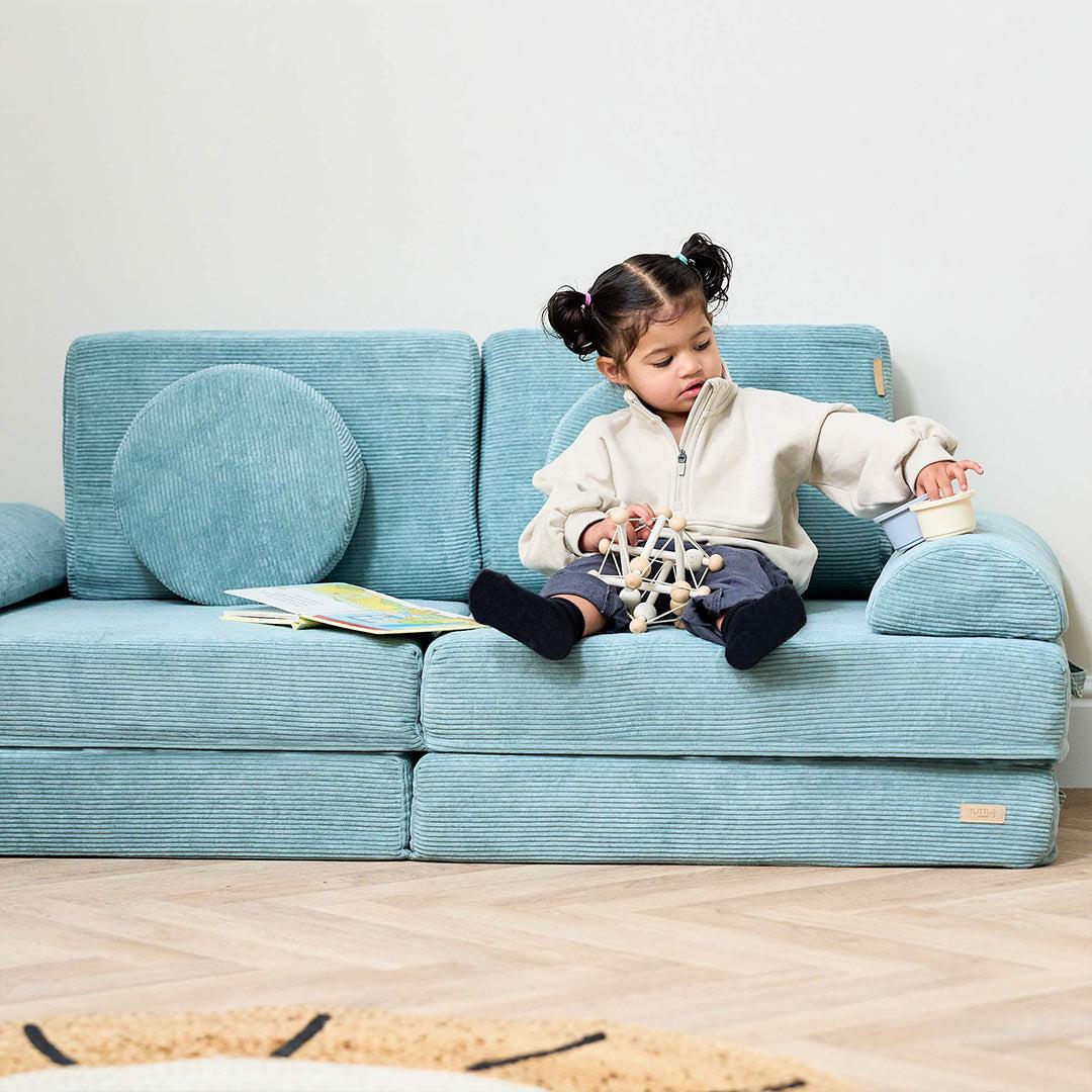  Tutti Bambini Playrama Montessori Kids Play Sofa - Ocean Stone、mySite、merchandisen