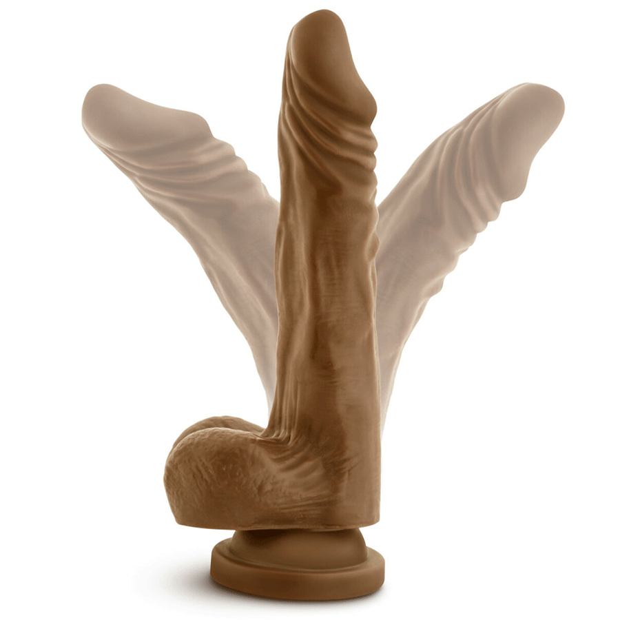 Dr. Skin Stud Muffin Realistic Anal Dildo with Balls by Blush Novelties、mySite、bottomscart