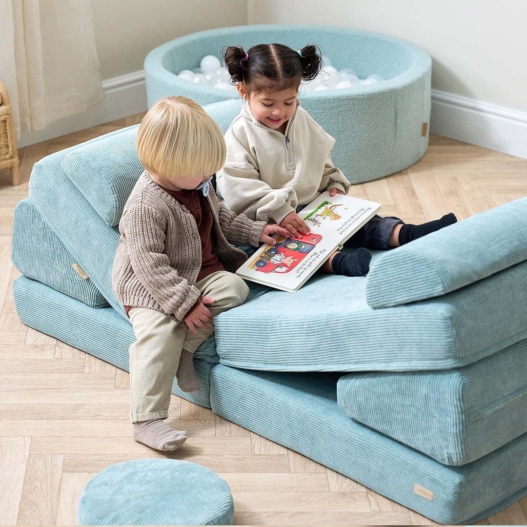  Tutti Bambini Playrama Montessori Kids Play Sofa - Ocean Stone、mySite、merchandisen