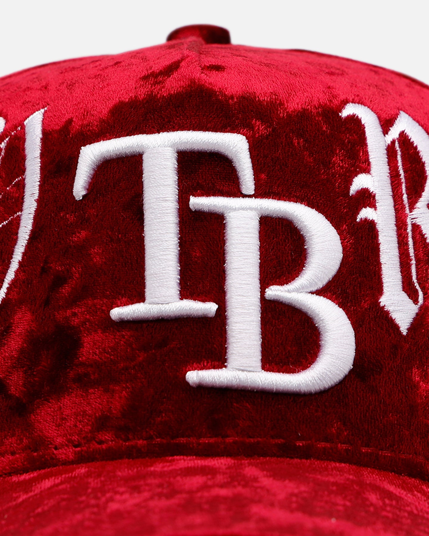 New Era Tampa Bay Rays 'Velvet Gothic Script' 9FORTY A-Frame Snapback Maroon、mySite、zt4zffjzw
