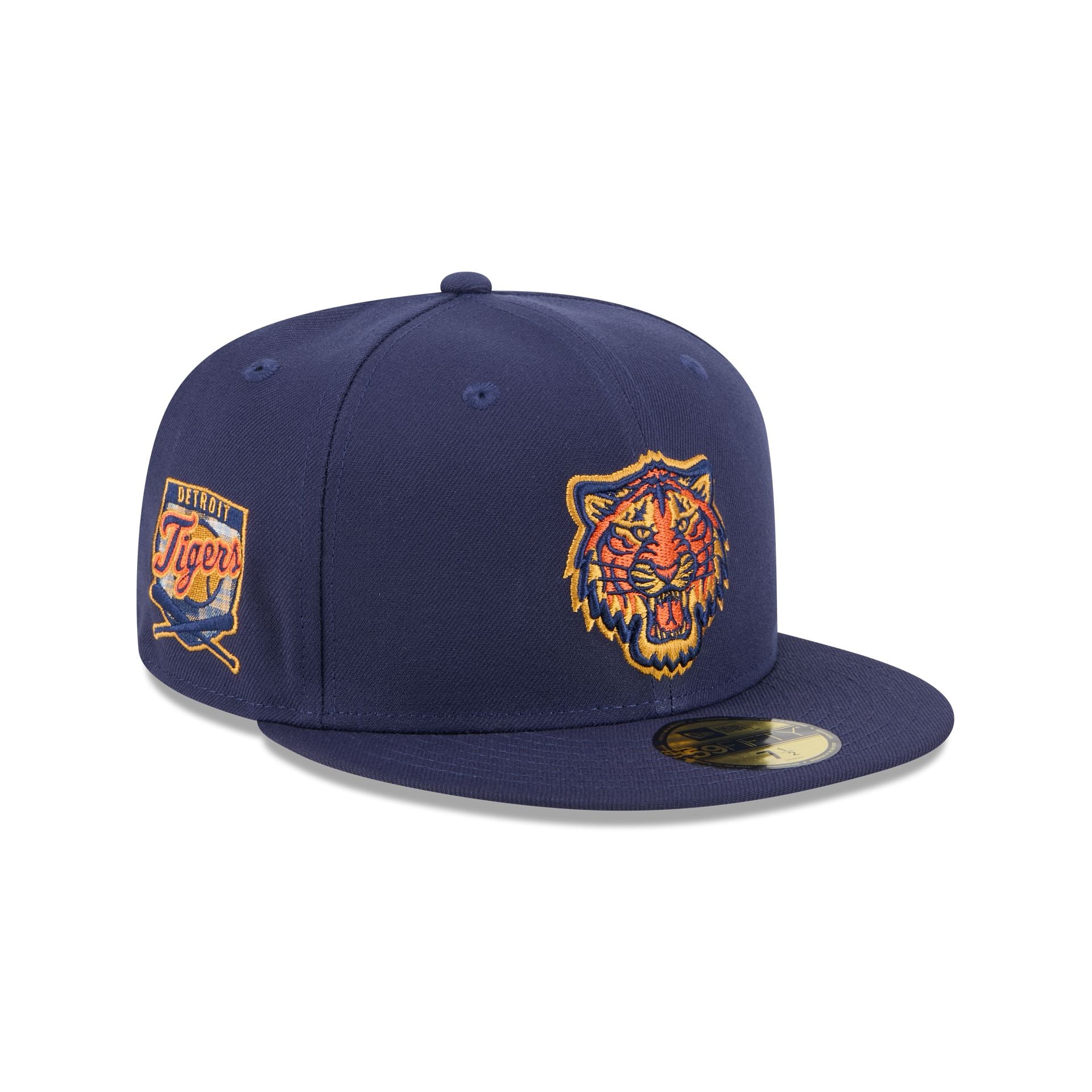 Detroit Tigers Blue Tartan 59FIFTY Fitted Hat、mySite、vikingsvslions