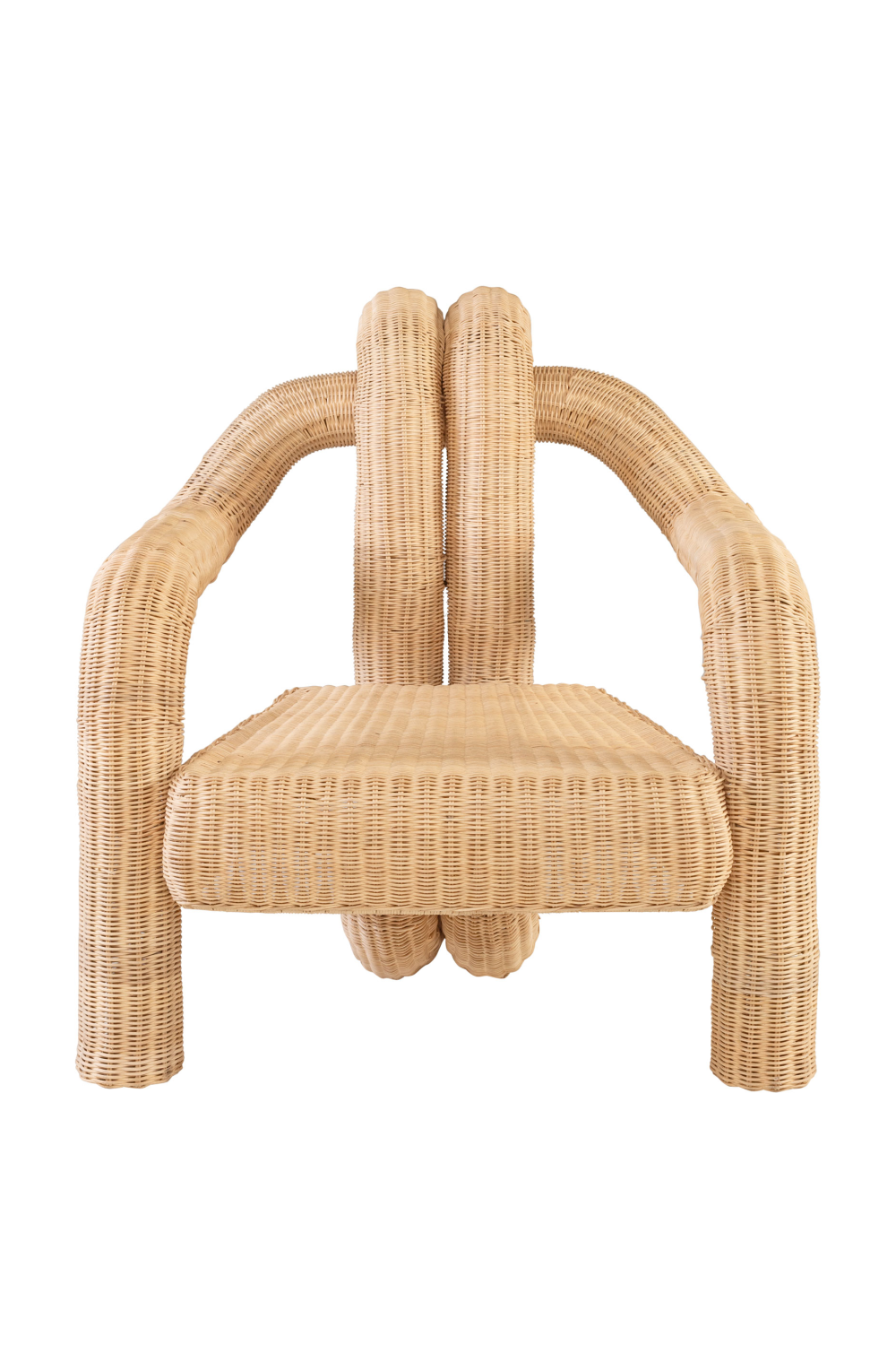 Sculptural Rattan Accent Chair | Versmissen Pompidou、mySite、neckold