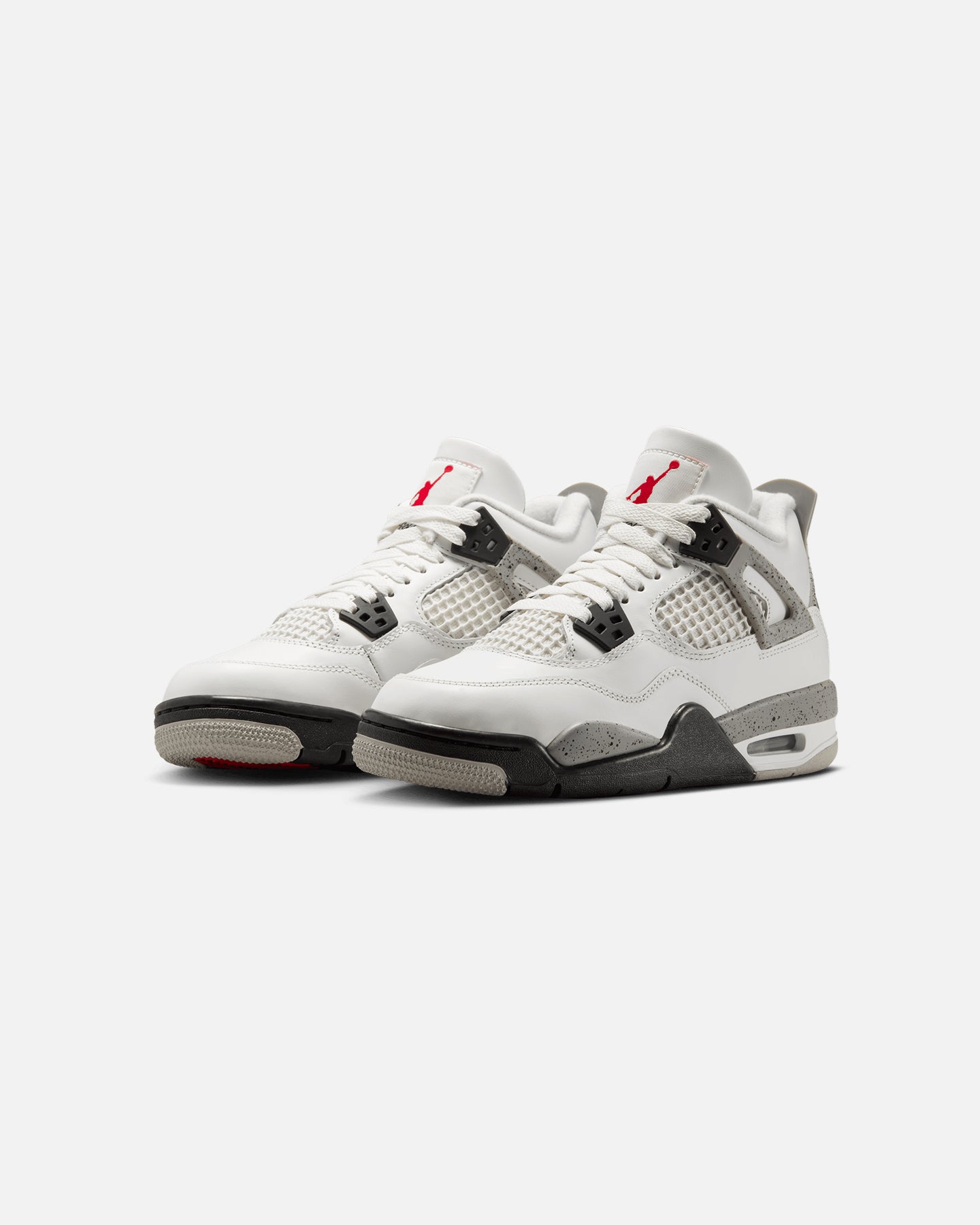 Jordan Kids' Air Jordan 4 Retro OG Remastered White Cement (GS) Summit White/Fire Red/Cement Grey、mySite、zt4zffjzw