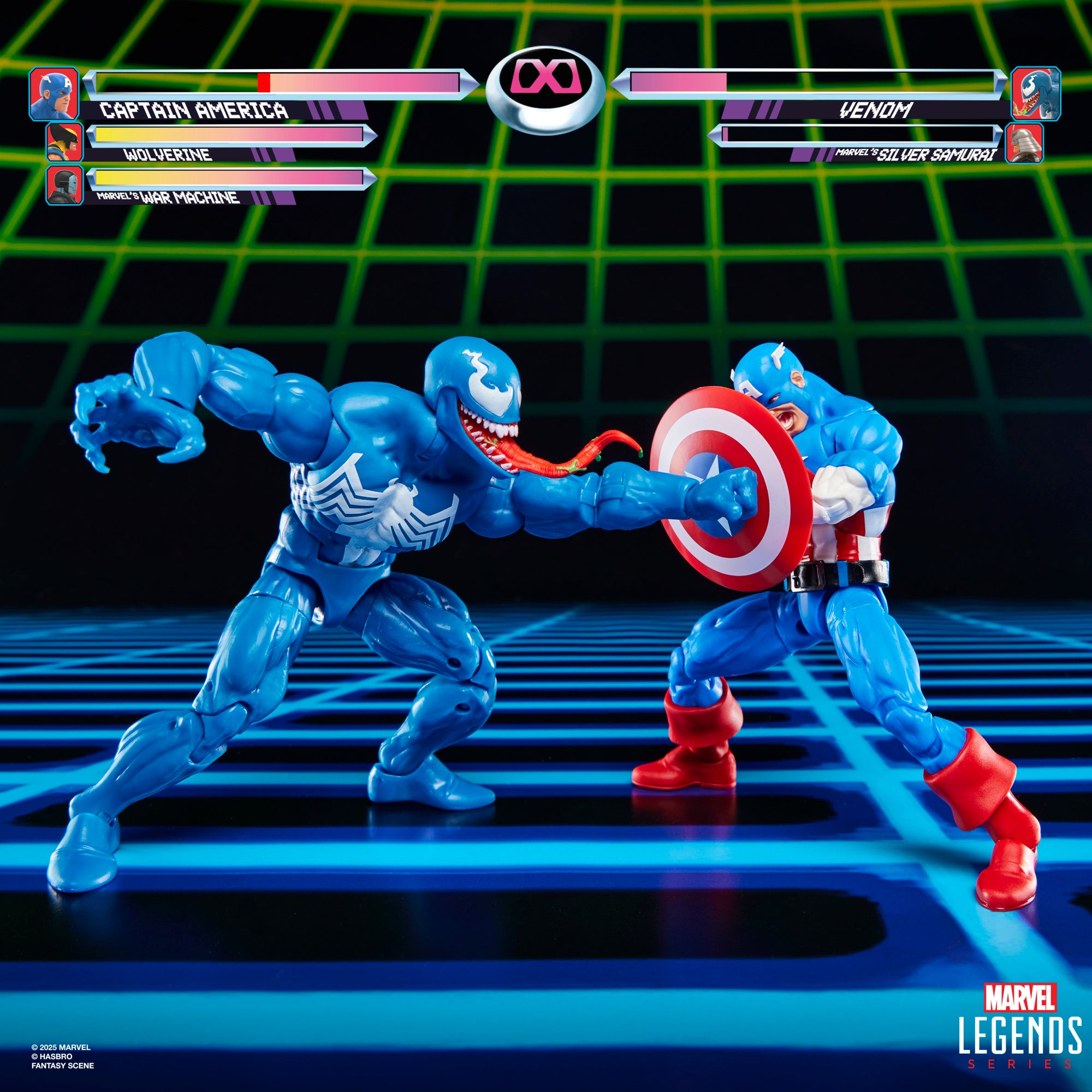 Marvel Legends Series Gamerverse Captain America vs Venom、mySite、hgirdovlk