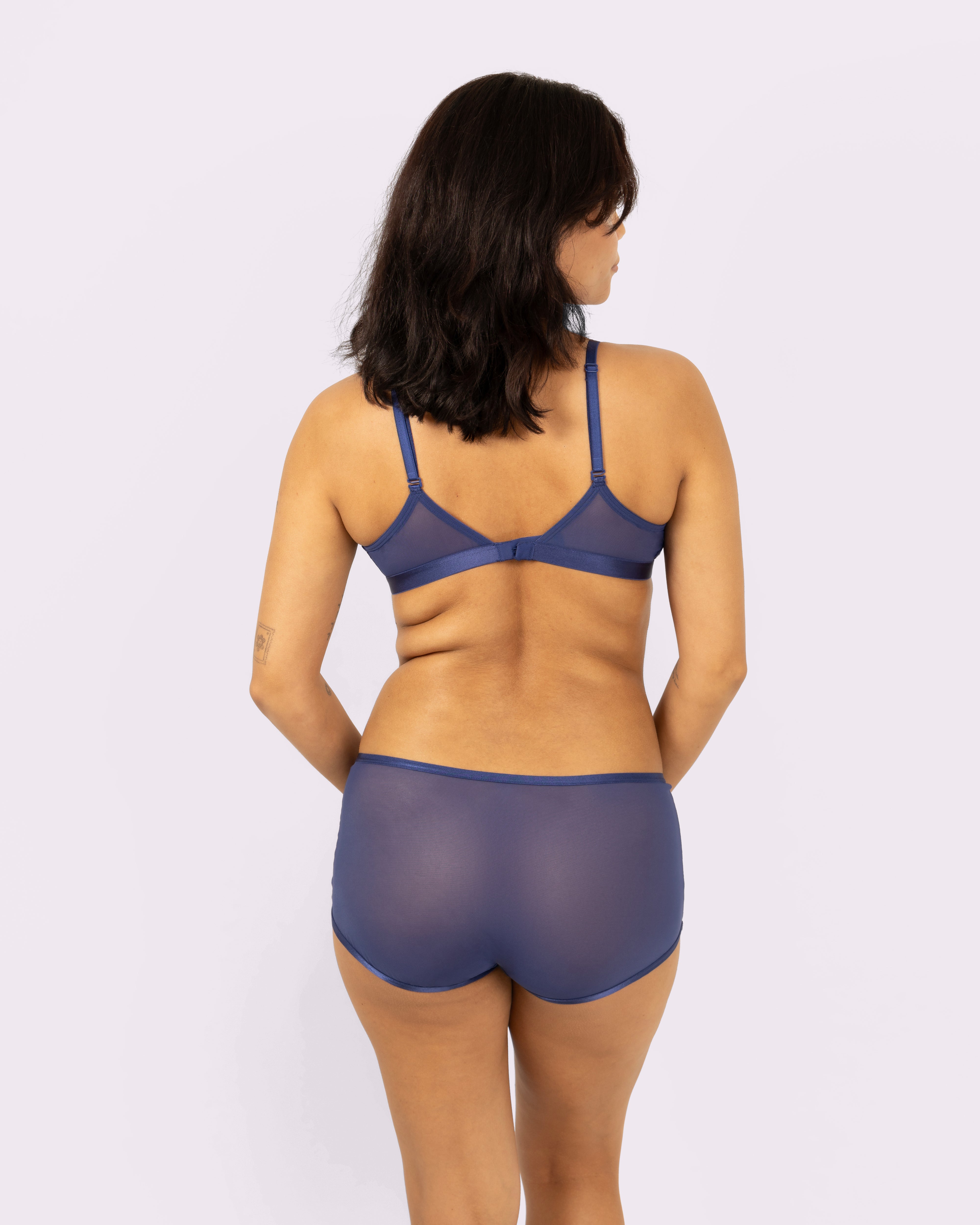 High Rise Boyshort | Silky Mesh | Archive (Dolphin)、mySite、bengalsvssteelers