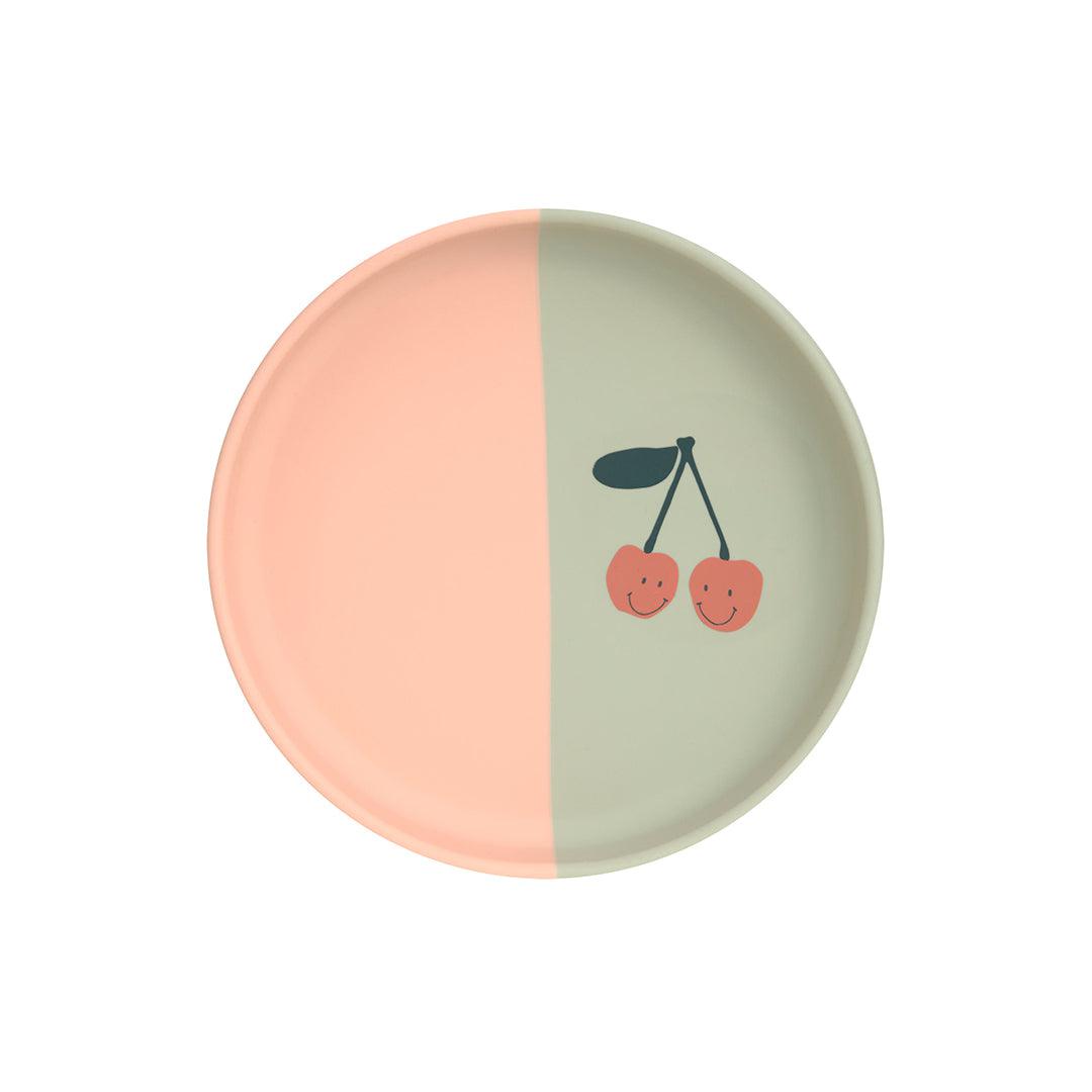  Lassig Silicone Plate - Happy Fruits - Cherry、mySite、merchandisen