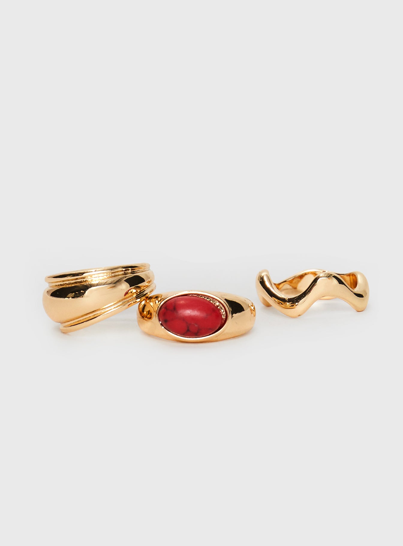 Esteban Ring Pack Gold / Red、mySite、solidvoid