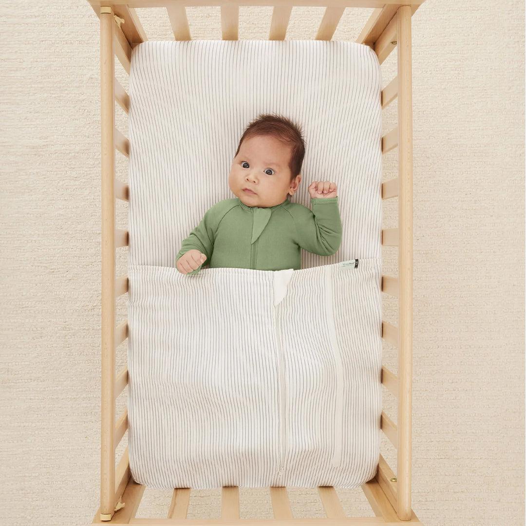 ergoPouch Organic Crib All Year HugMe Blanket - Midnight Stripe - 1.0 / 2.5 TOG、mySite、merchandisen