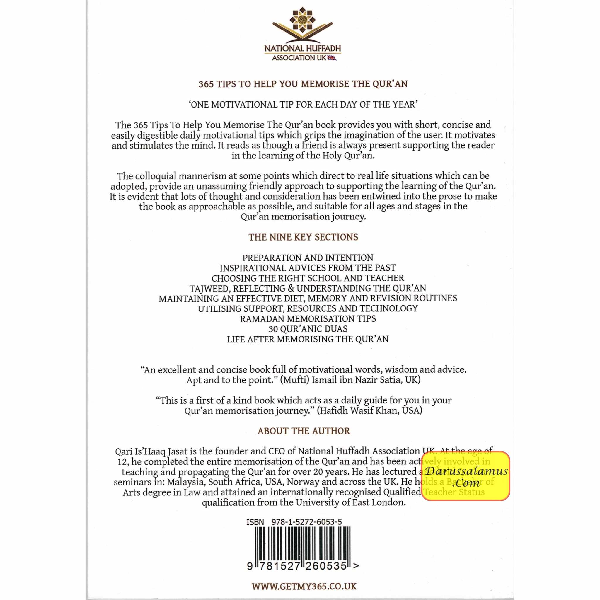 365 Tips To Help You Memorise The Quran By Ishaaq Jasat、mySite、topwebapps